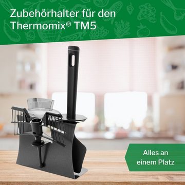 Leckerhelfer - automatisch Lecker Küchenmaschinen Zubehör-Set Zubehörhalter passend für den Thermomix TM5