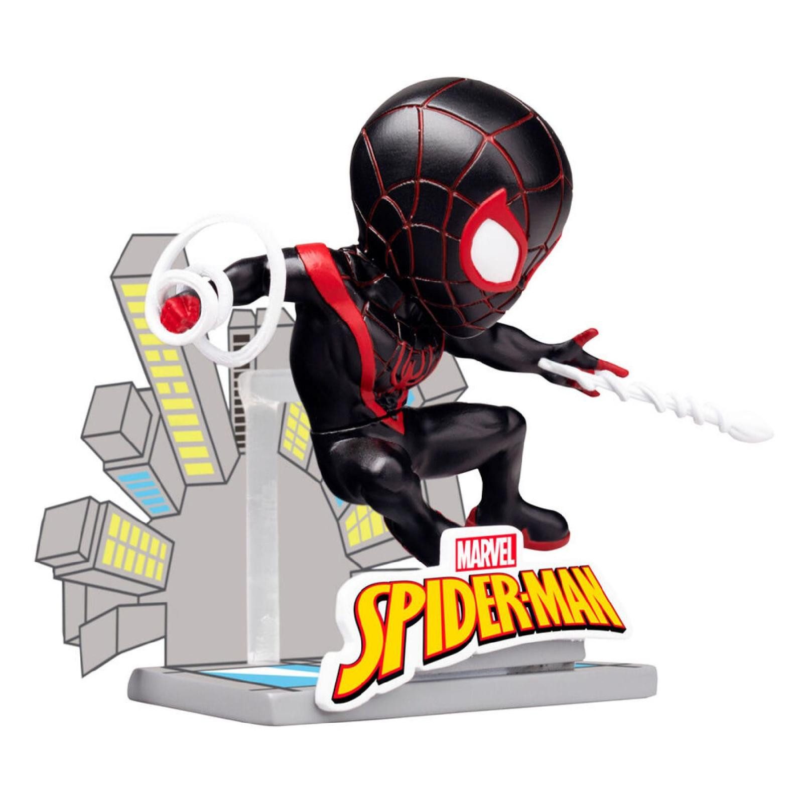 YuMe Toys Sammelfigur Marvel Hero - Spiderman Miles Morales 8cm
