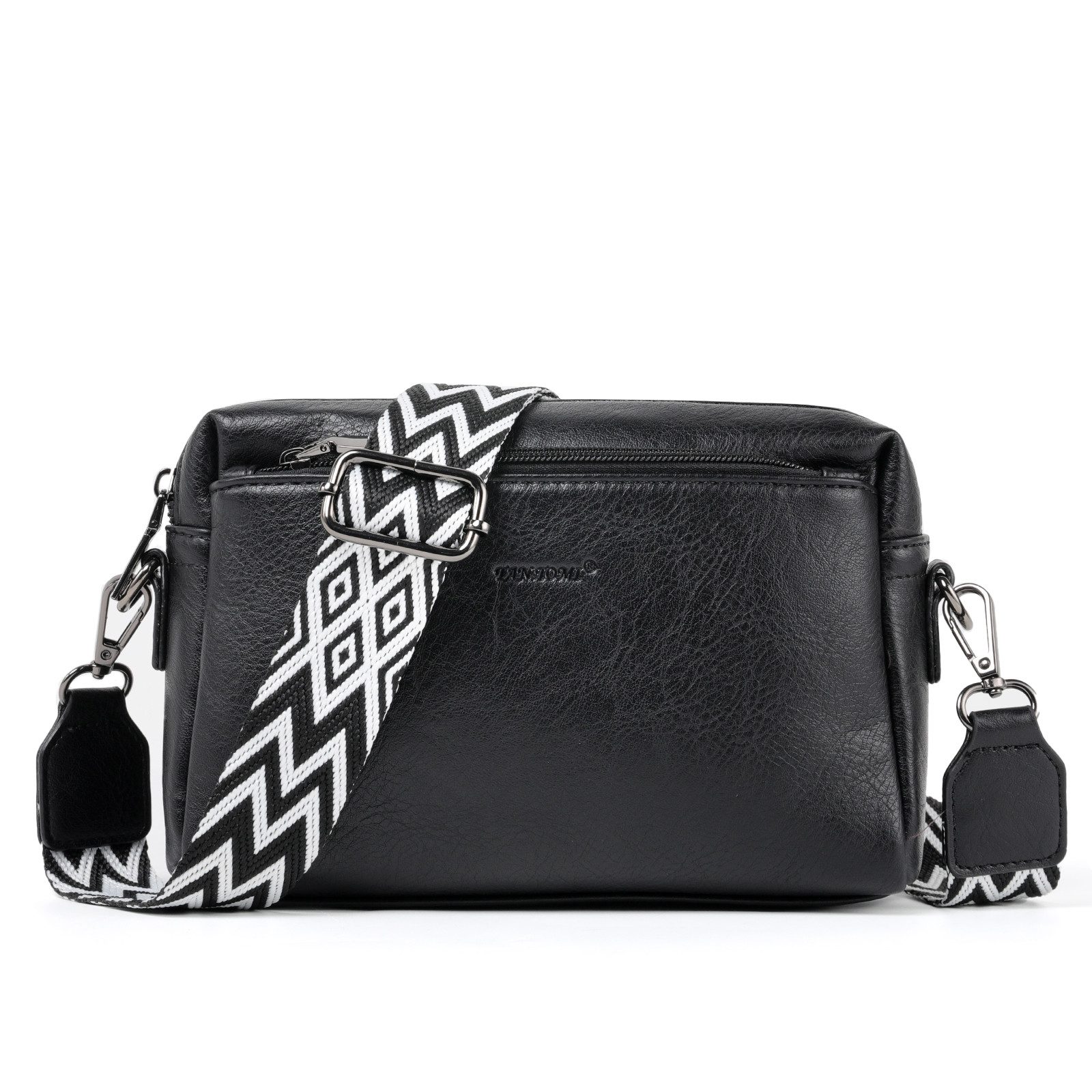 Fassiona Umhängetasche Damen Handy Umhängetasche, Crossbody Schultertasche (Drei Reißverschlussfächern mit Verstellbar Abnehmbar Schultergurt), Handtasche Damen für Tägliches Arbeiten,Einkaufen,Reisen