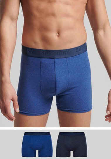 Superdry Boxer BOXER MULTI DOUBLE PACK (Packung, 2-St., 2er-Pack)