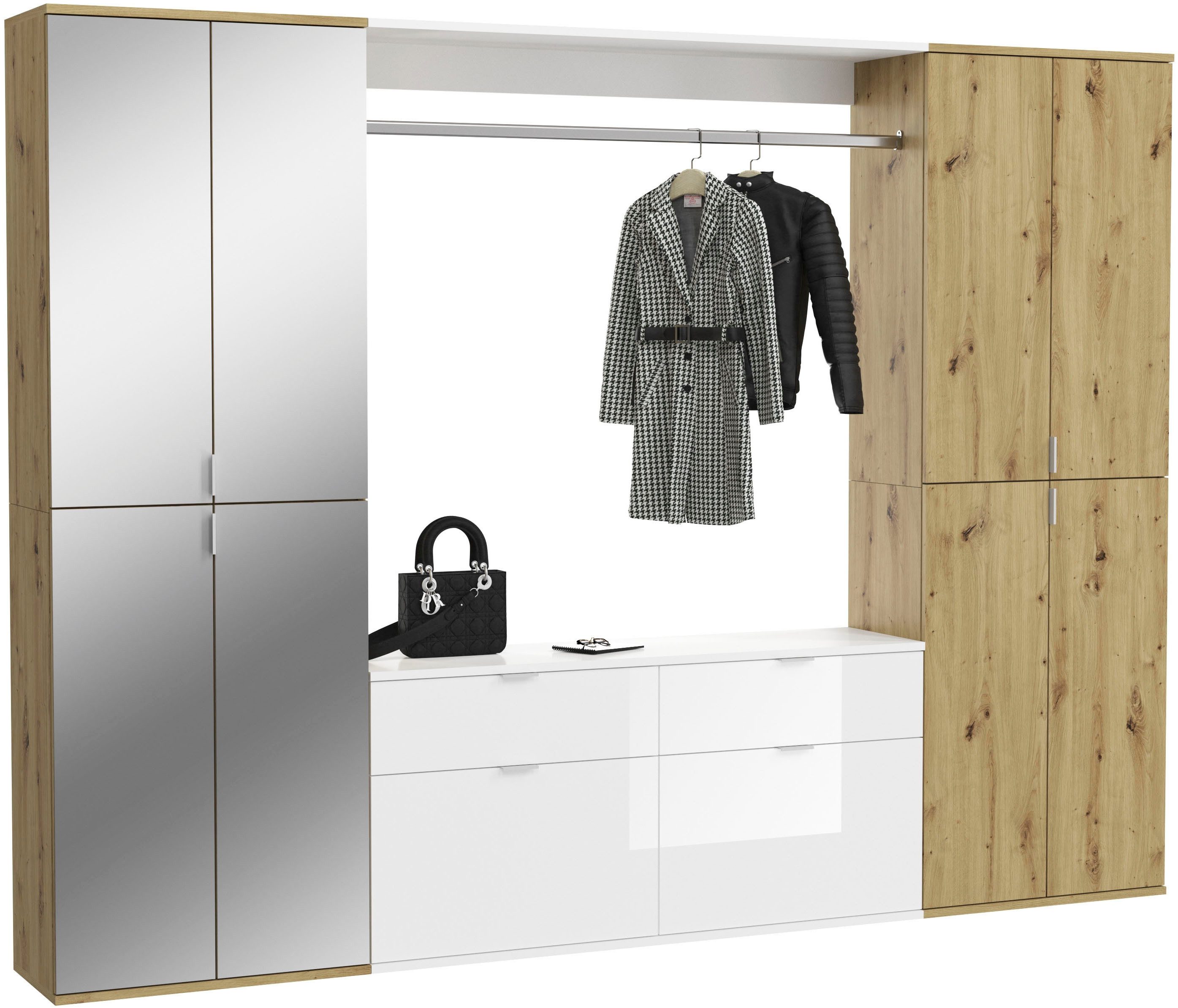 INOSIGN Garderoben-Set Trondheim, Breite 243 cm, günstig online kaufen