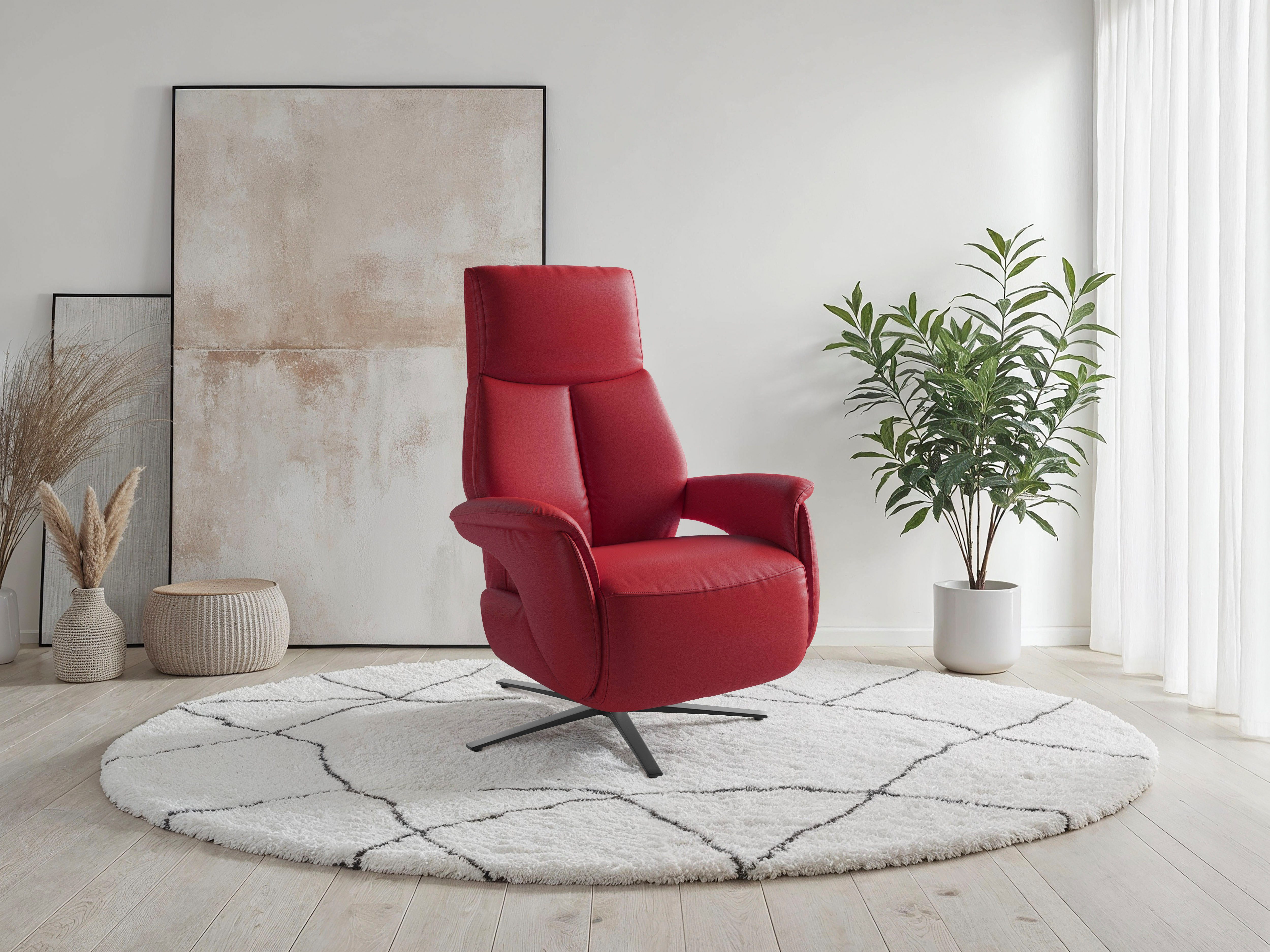 sit&more TV-Sessel TV Lazy, zur Auswahl mit Herz-Waage-Position