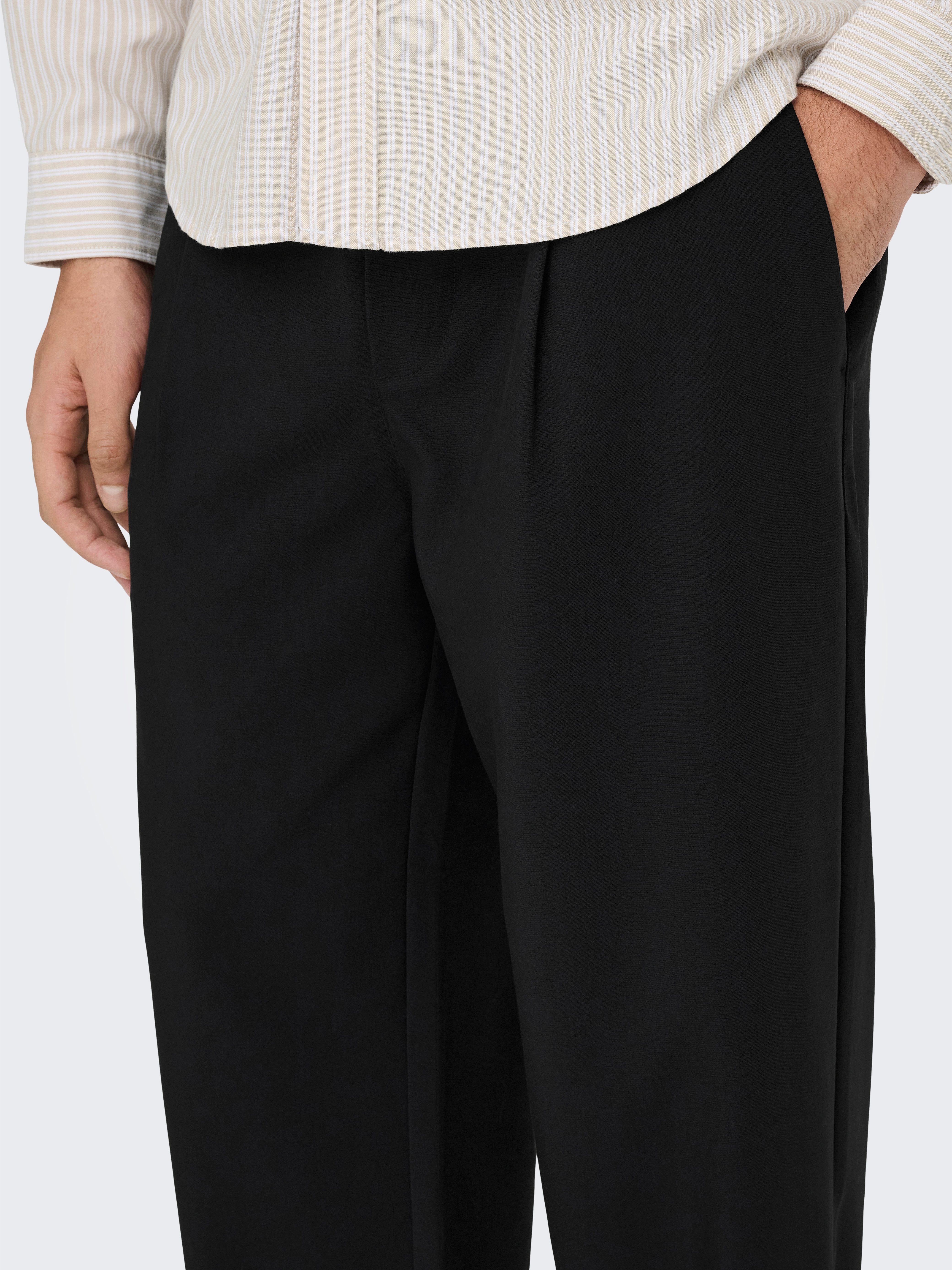 ONLY & SONS Schlupfhose ONSWILL 0292 LOOSE STRING PANT FRML NOOS Materialmix, relaxed fit
