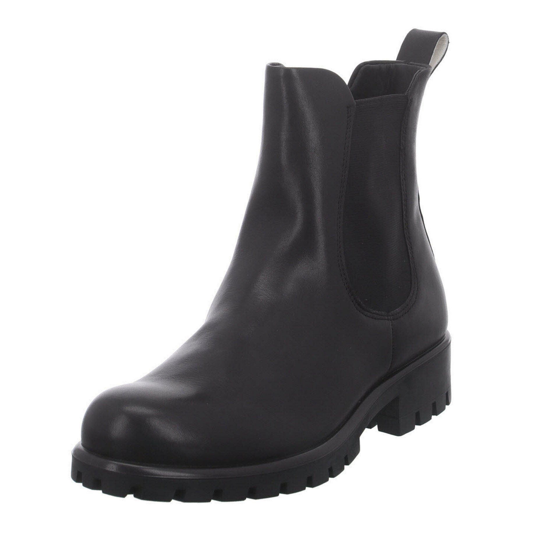 Ecco Modtray Chelsea Boots Elastikeinsatz Chelseaboots Leder-/Textilkombination black