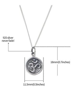 Made by Nami Kette mit Anhänger 925 Sterling Silber filigrane Halskette Silber oder Gold, für Frauen & Mädchen Geschenk-Idee inkl. Geschenkbox
