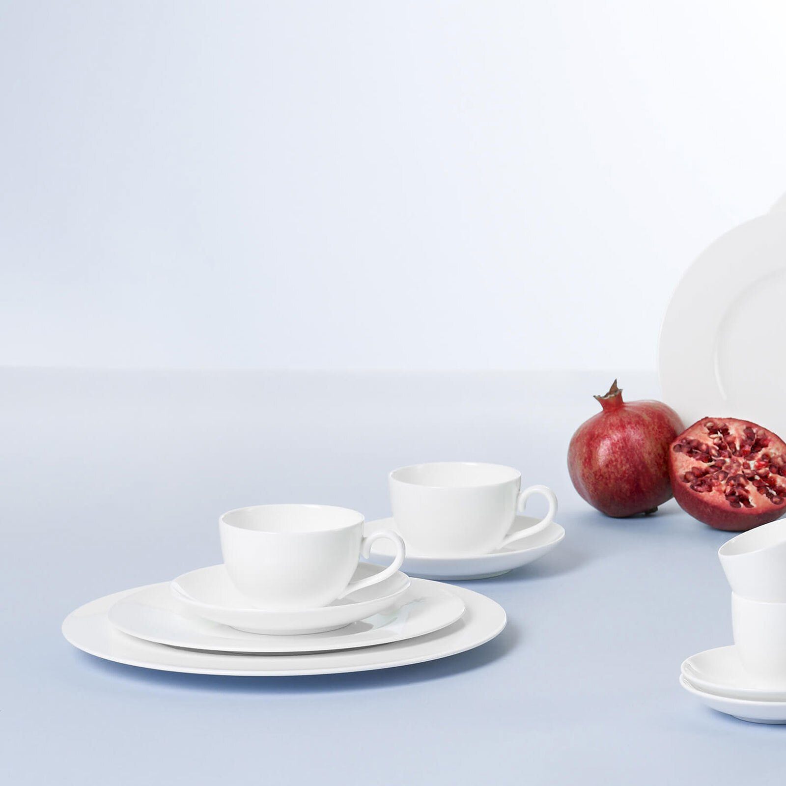 Villeroy & Boch Tasse Royal Kaffeetasse mit Untertasse 200 ml, 2-tlg., Porzellan