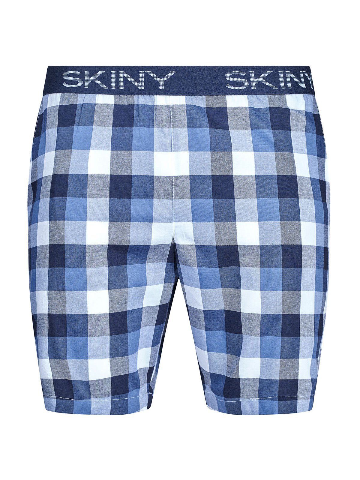 Skiny Loungehose Herren Hose kurz Night In Mix & Match (Stück, 1-tlg) gerader Beinausschnitt