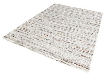 Teppich Hochflor Teppich Delight creme grau meliert, MINT RUGS, rechteckig, Höhe: 30 mm