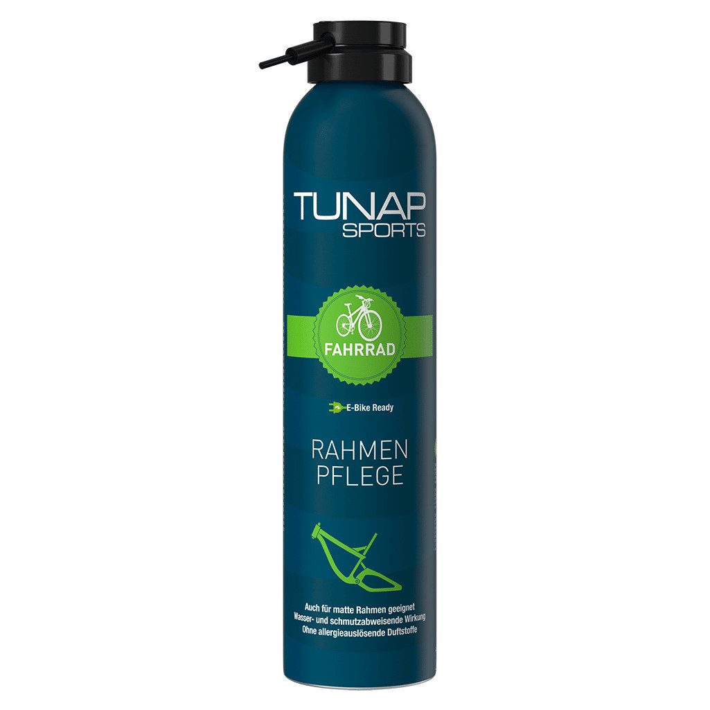 Tunap Sports TUNAP SPORTS Rahmenpflege, 300ml – mit Lackschutz Zweiradreiniger (Schützt die Oberflächen I Auch für matte Rahmen geeignet)
