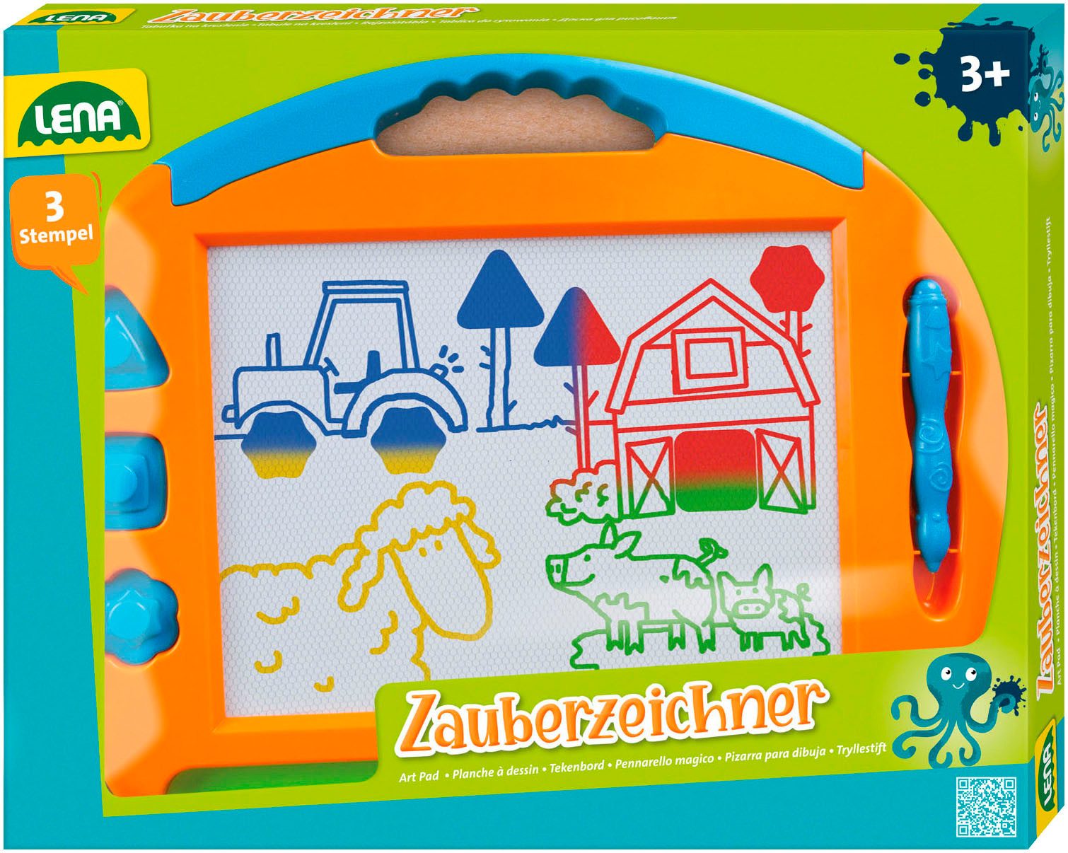 Lena® Zaubertafel Colour Zauberzeichner