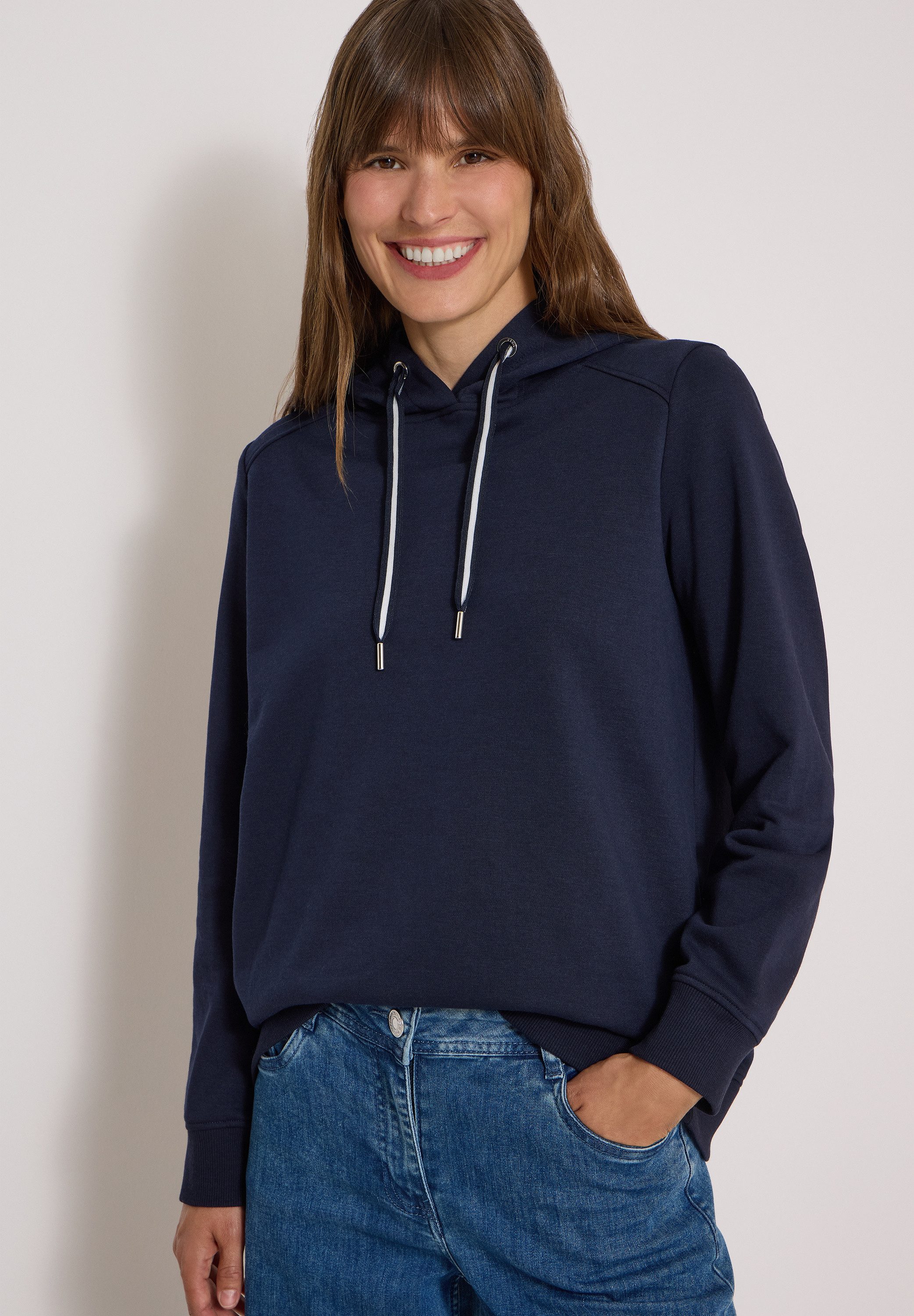 CECIL Sweatshirt mit Kapuze