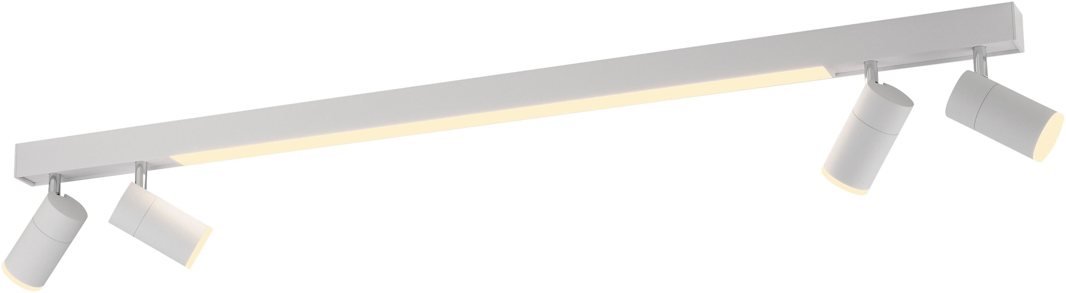 Neuhaus PURE LED Deckenleuchte PURE Lines Spot, CCT - über Fernbedienung, LED fest integriert, warmweiß - kaltweiß, Spots dreh- &schwenkbar, CCT, dimmbar, Fernbedienung