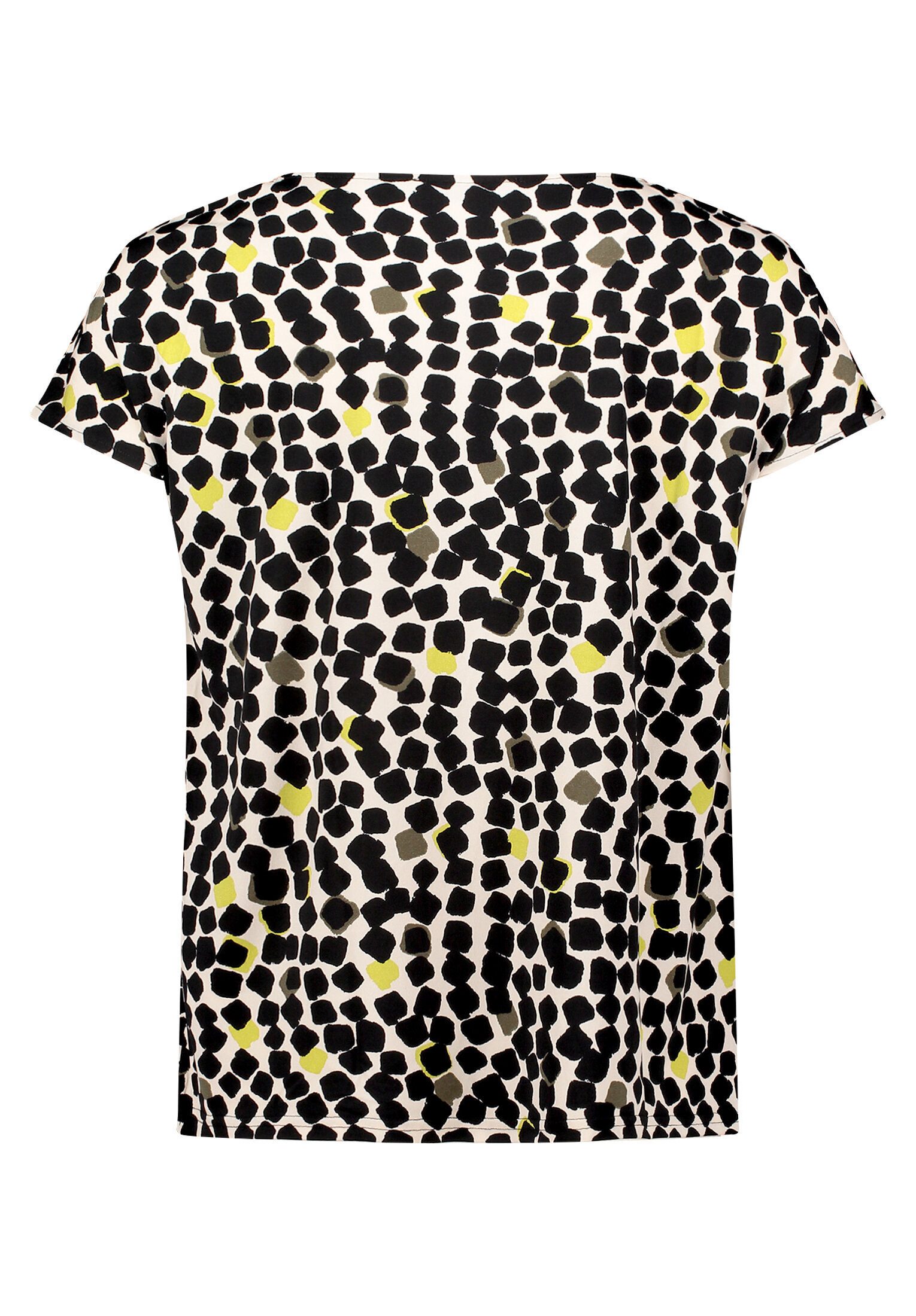 Betty Barclay Kurzarmshirt Damen mit Wasserfallausschnitt (1-tlg) Material
