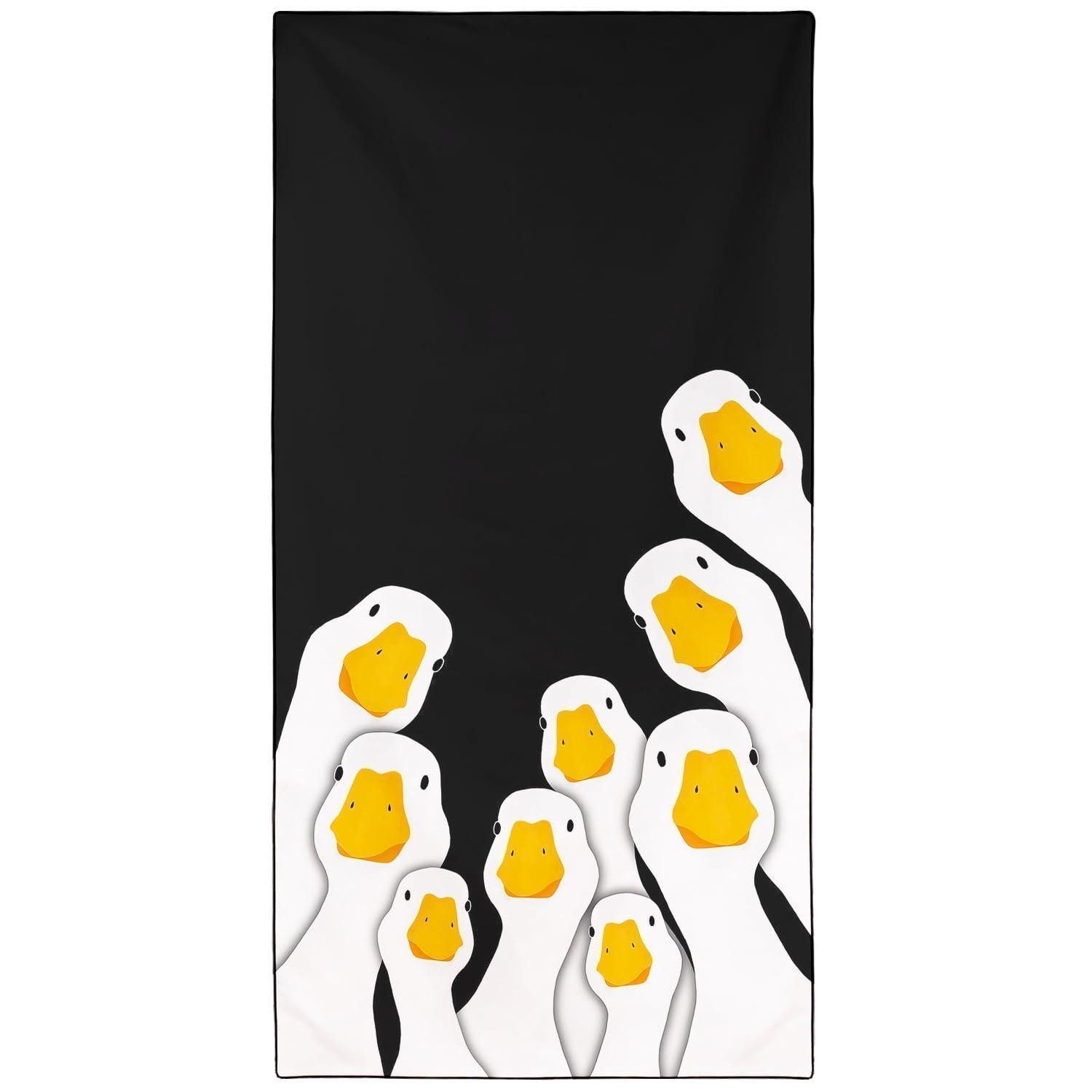 LuxusKollektion Strandtuch Strandtuch Mikrofaser 180x90cm Schnelltrocknend Sandfrei XXL, (1-St)