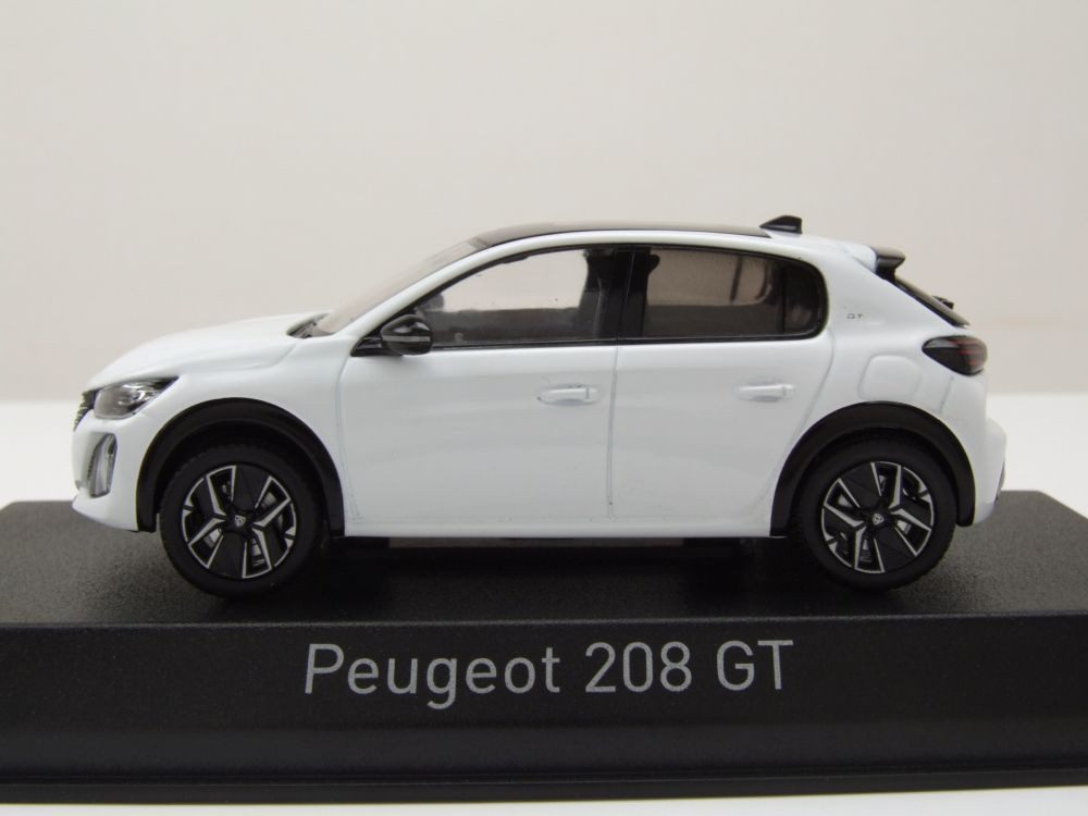 Norev Modellauto Peugeot 208 GT 2024 weiß, Maßstab 1:43