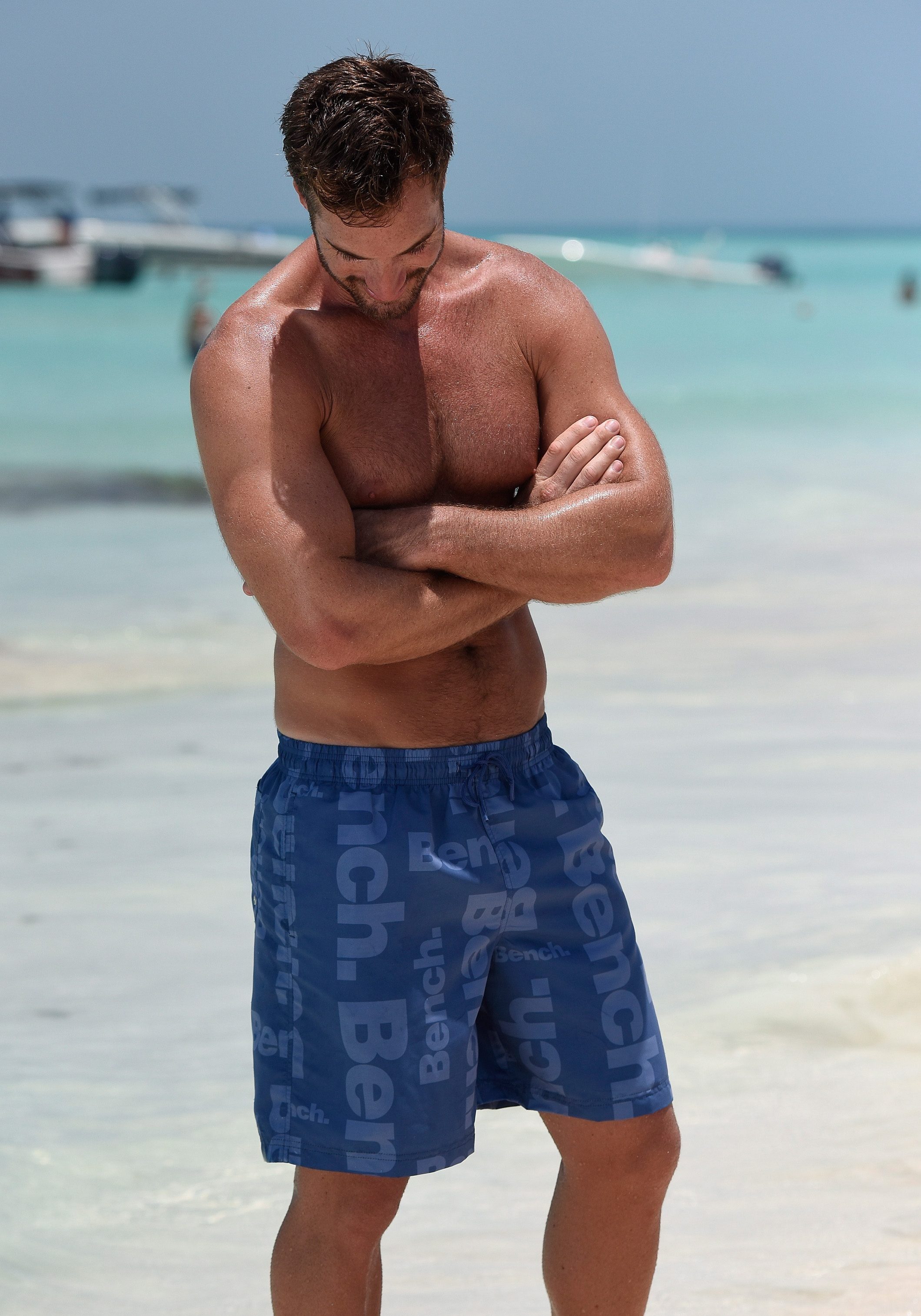 Bench. Badeshorts, mit seitlichem Logoschriftzug günstig online kaufen