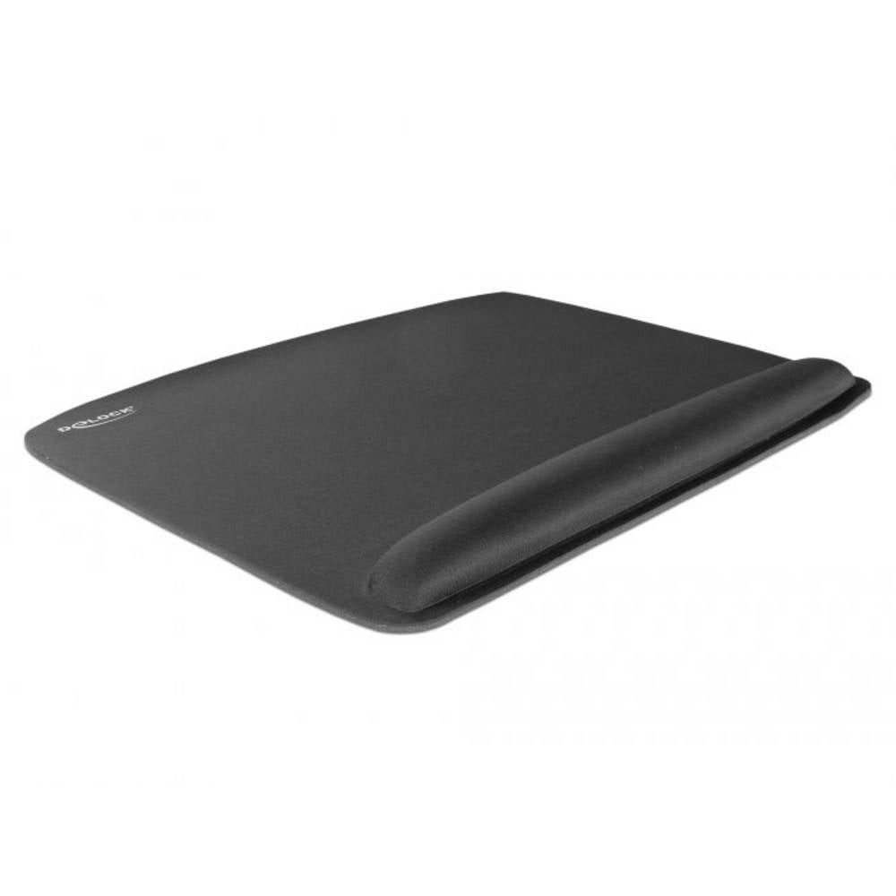 Delock Mauspad 12601 Mauspad Ergonomisch Schwarz, Ergonomisch