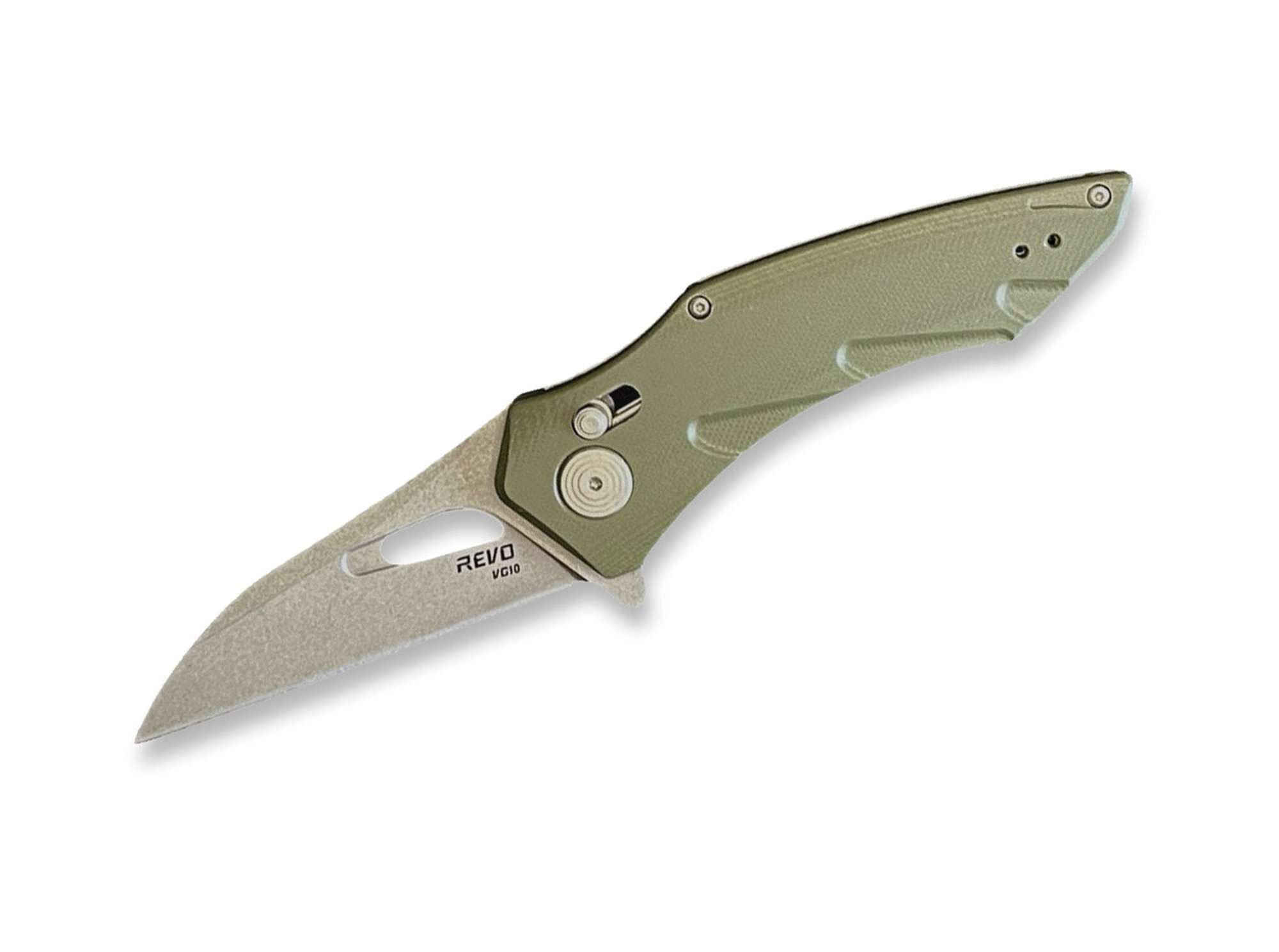 Revo Taschenmesser Taschenmesser Storm Wharncliffe G10 Green