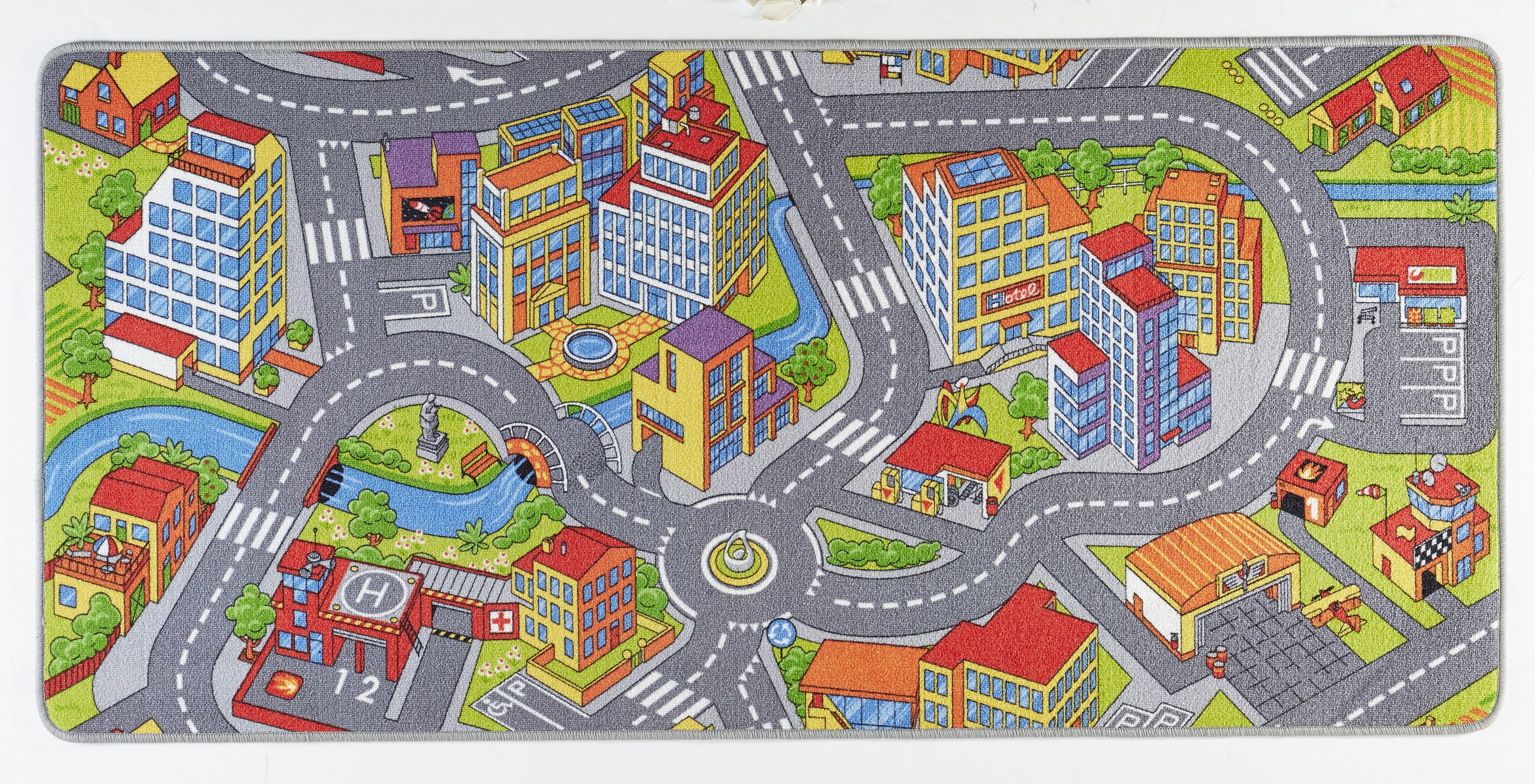 HANSE Home Kinderteppich Smart City, rechteckig, günstig online kaufen