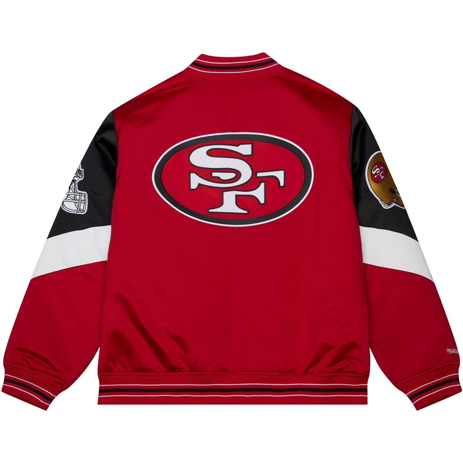 Mitchell & Ness Collegejacke Heavyweight Satin NFL San Francisco 49ers