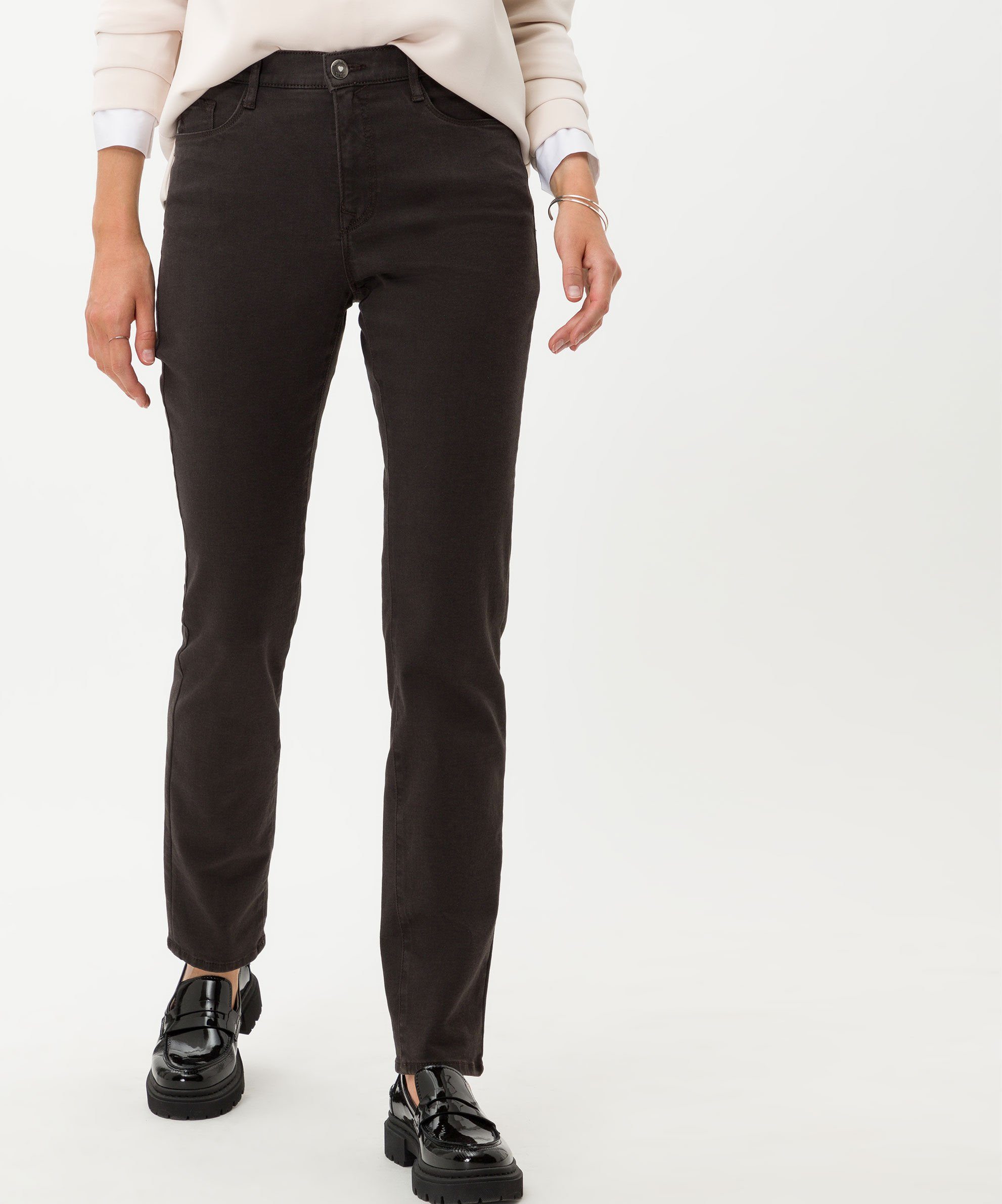 Brax 5-Pocket-Jeans Style Carola Jeans brown Damen braun