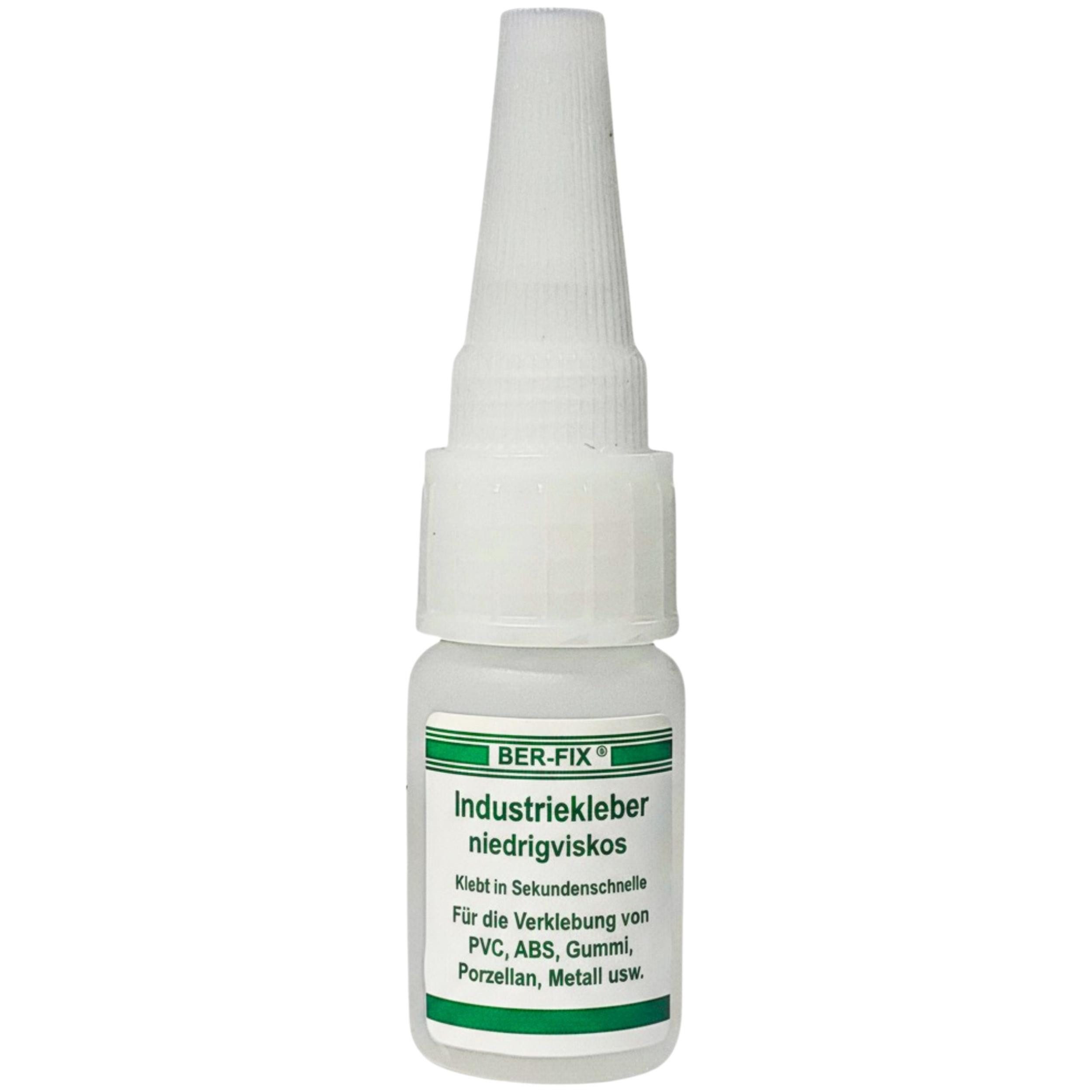 Ber-Fix Sekundenkleber Industriekleber BFX-11000 niedrigviskos, (Packung), kapillar, transparent aushärtend