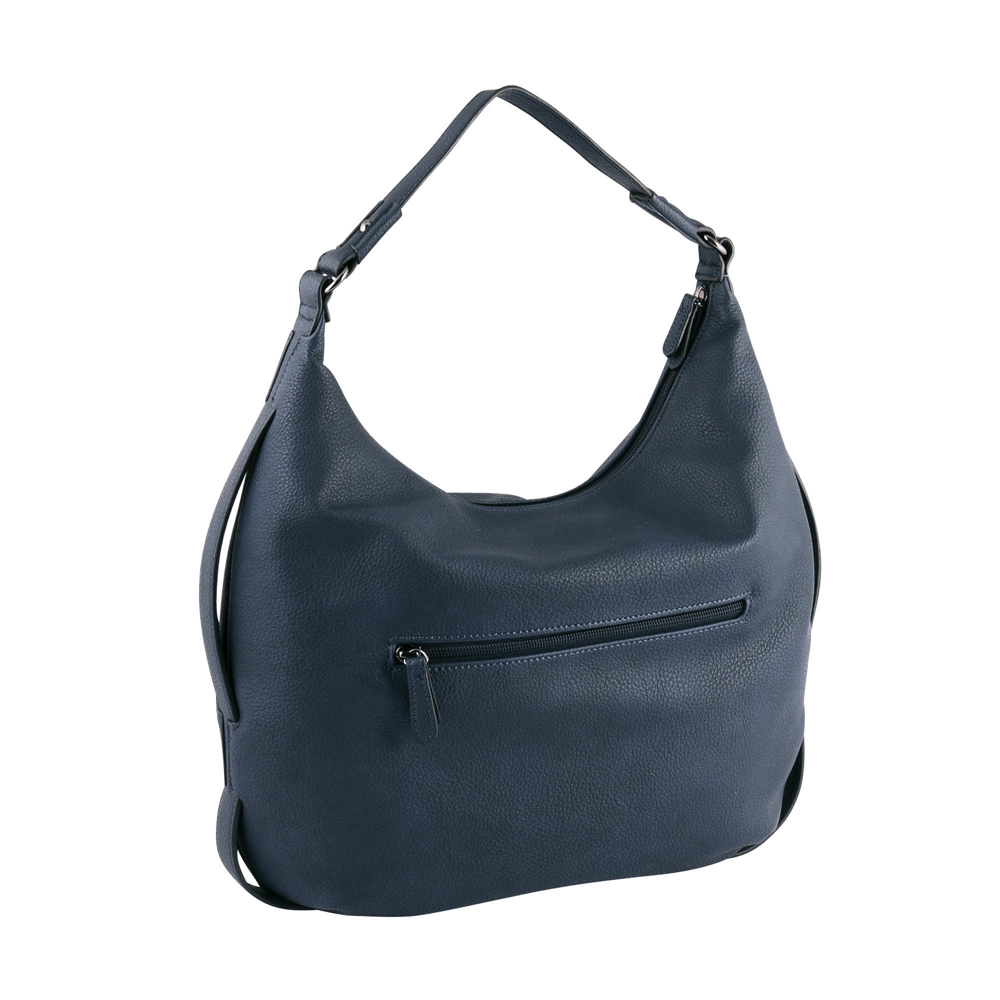 Gabor Hobo Malu, aus weichem genarbtem Lederimitat mit raffinierten Cut-Outs