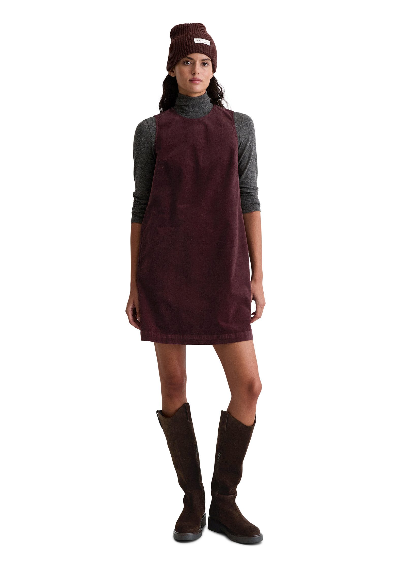 Marc O'Polo Minikleid aus Organic-Cotton-Viskose-Stretch