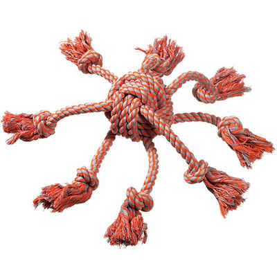Karlie Tiertaue »Multiknoten Octopus - Zerrspielzeug für Hunde«, Baumwolle, (1-tlg) aus Volltau ohne billiges Fülltau