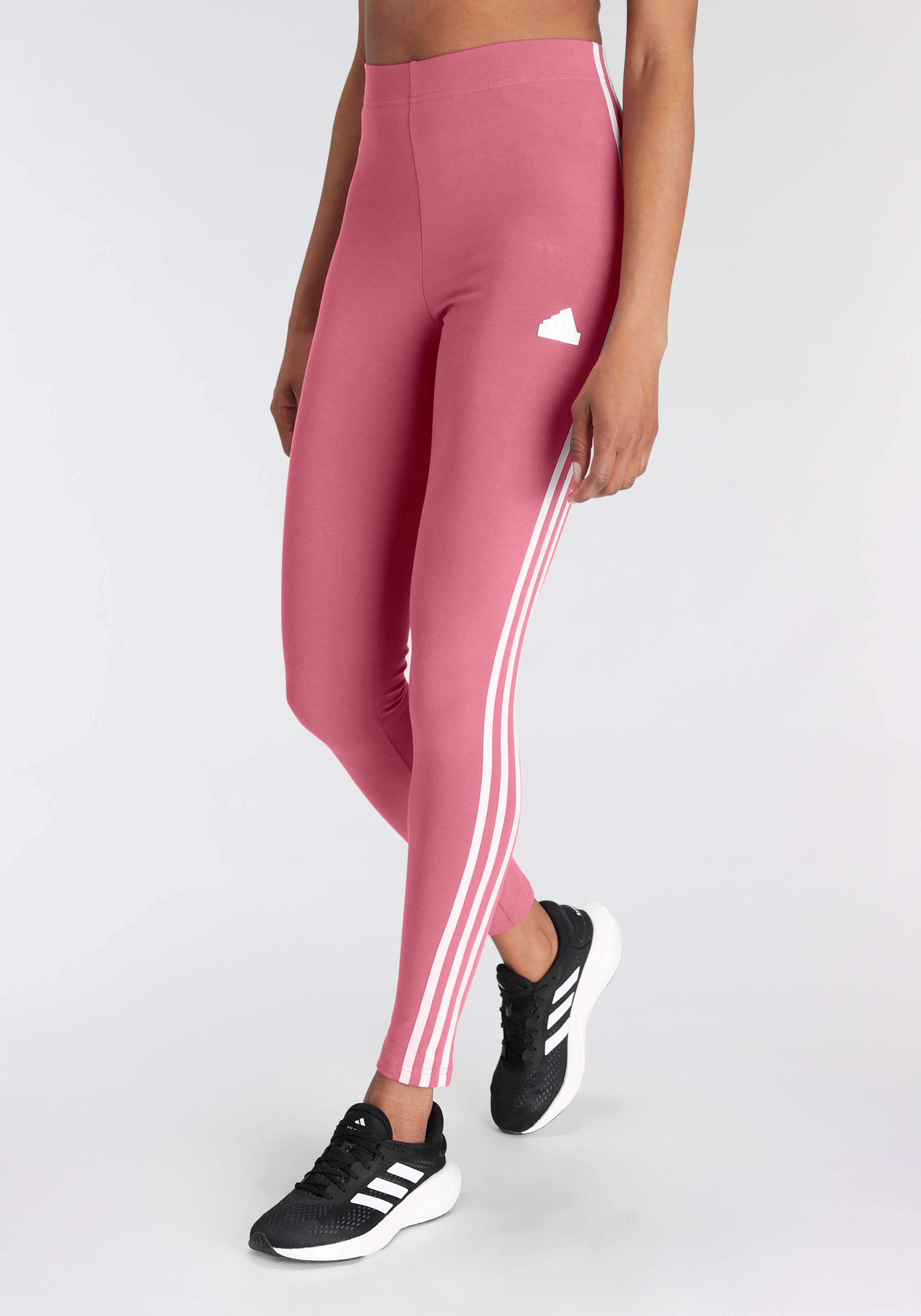 adidas Sportswear Leggings FUTURE ICONS Pink Strata 3-STREIFEN (1-tlg)