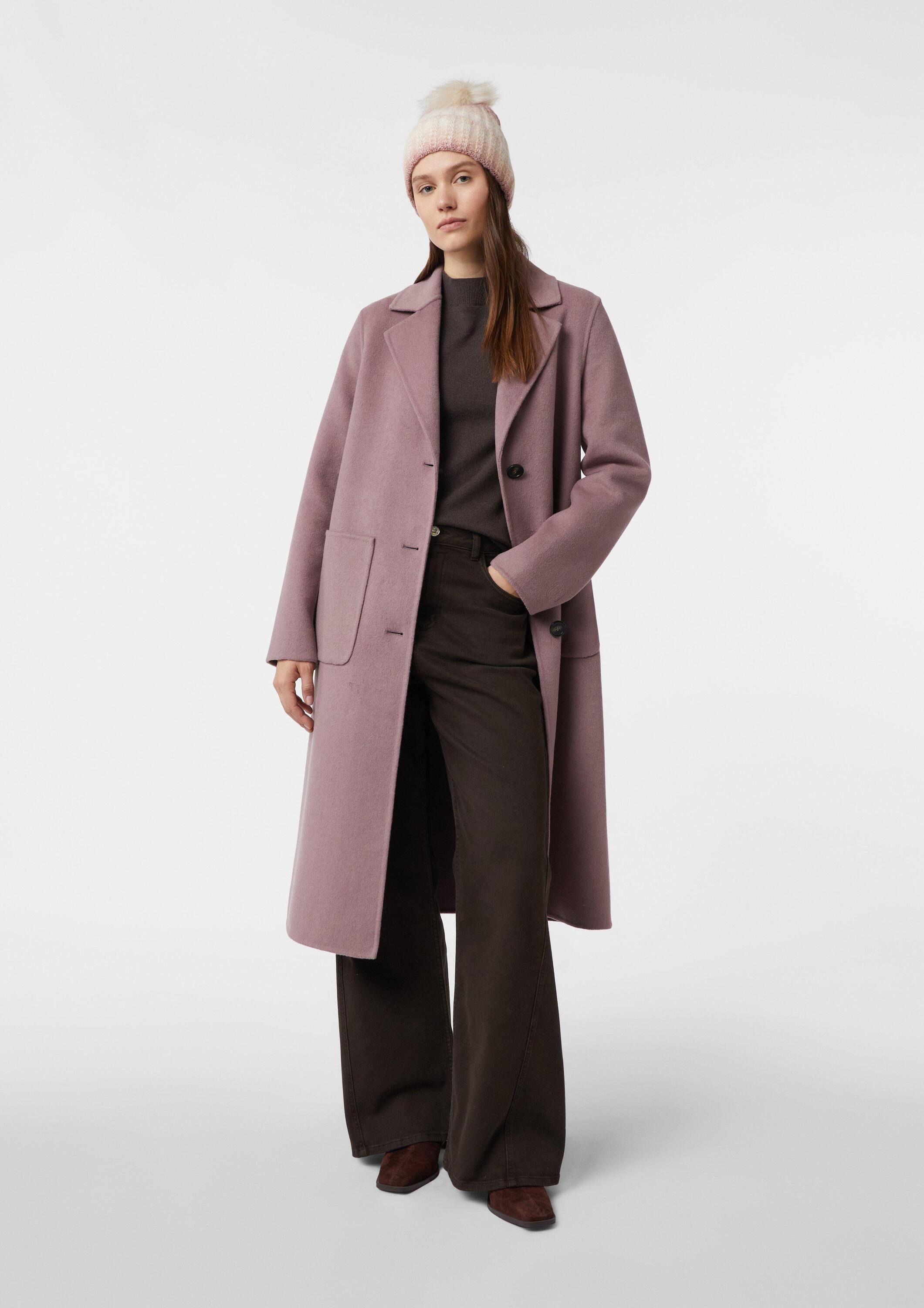 comma Strickmütze Mütze Mütze mit Bommel und Glitzergarn