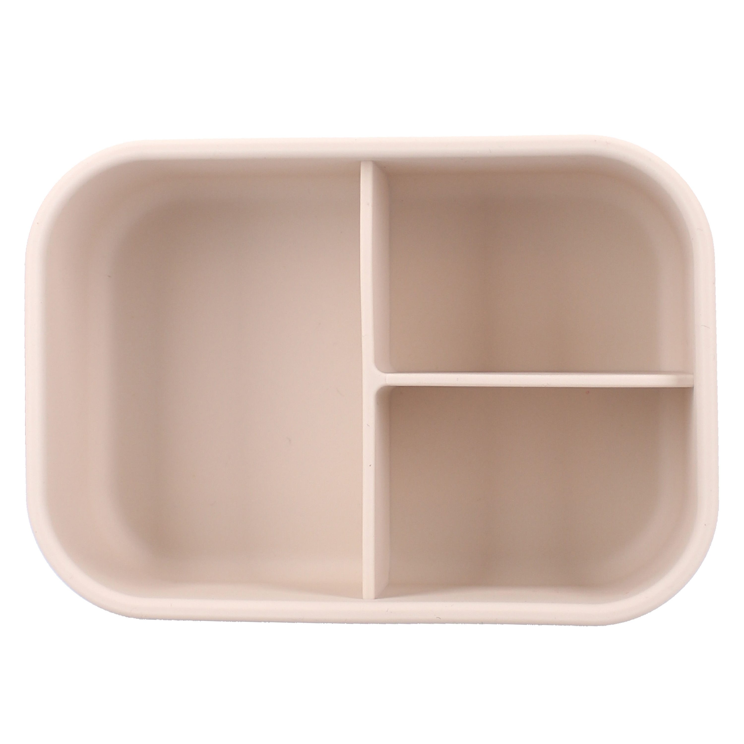 Kidzroom Lunchbox Kinder Lunchbox aus Silikon – Brotdose mit süßem Teddybär