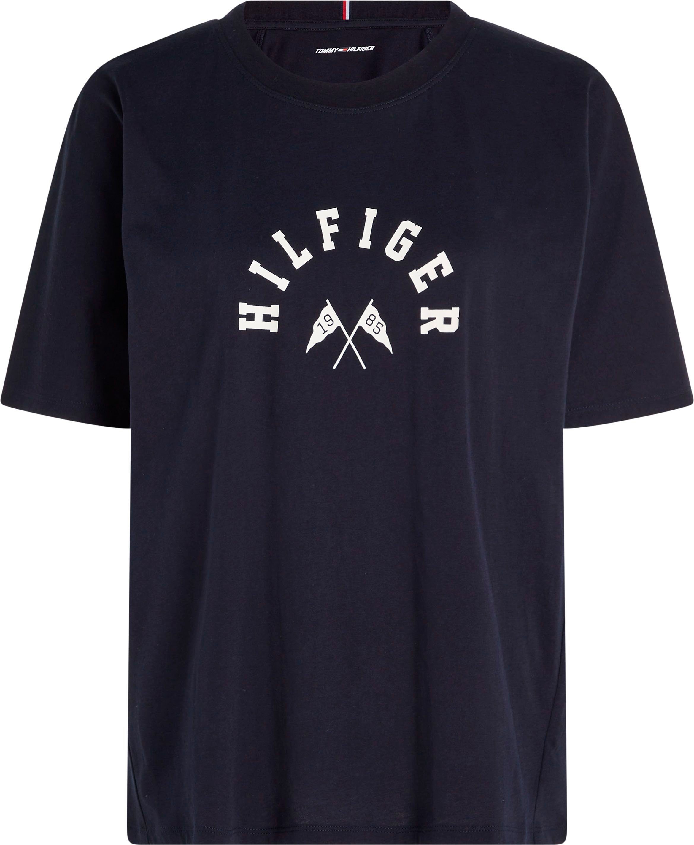 Tommy Hilfiger Sport Rundhalsshirt RELAXED GRAPHIC C-NK TEE mit Tommy Hilfiger Sport Markenlabel