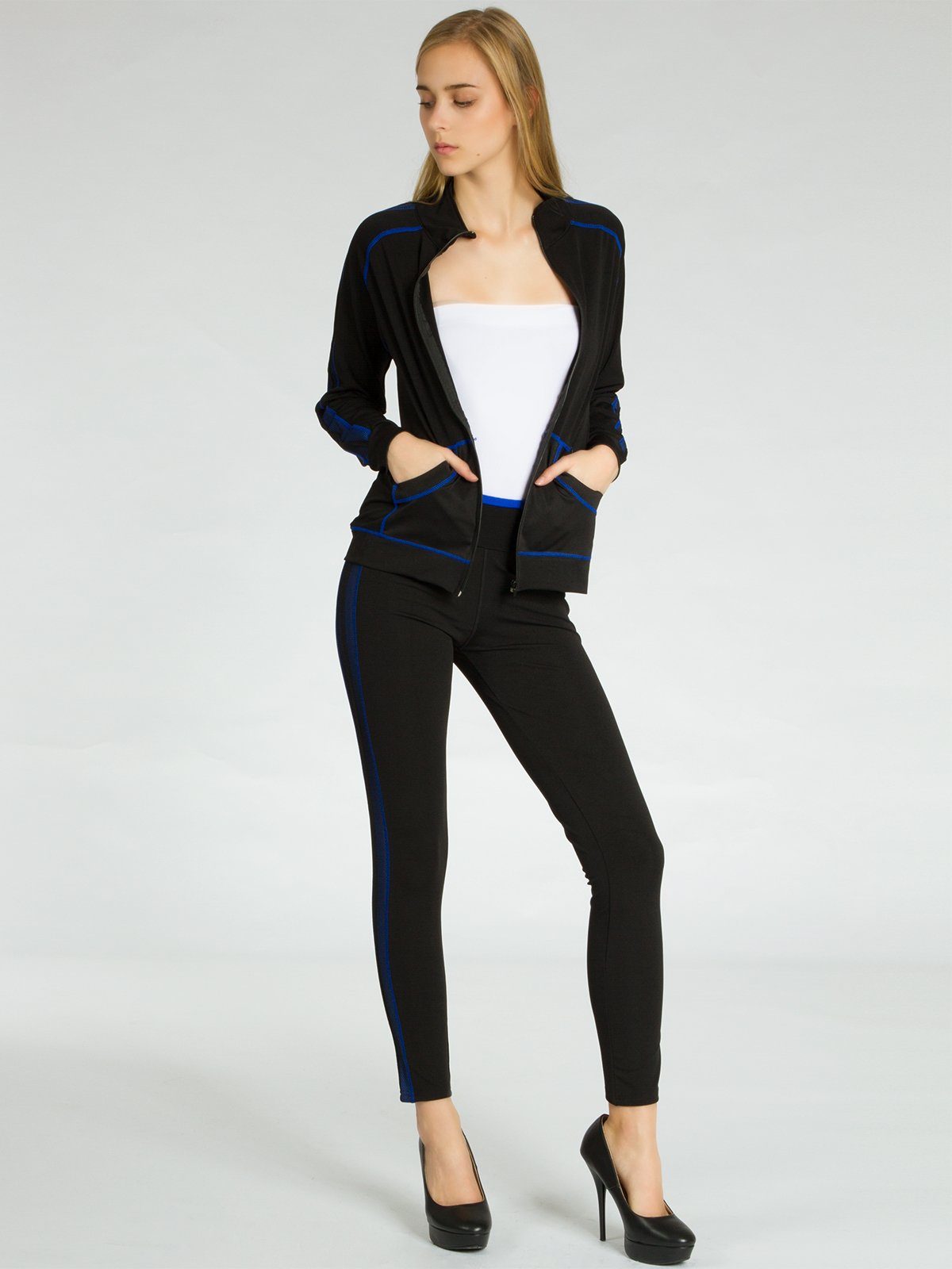 Caspar Trainingsanzug JG002 stylischer Damen Jogginganzug günstig online kaufen