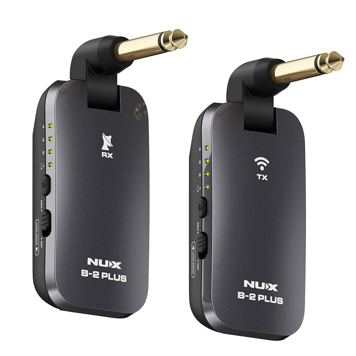 Nux E-Gitarre Nux Wireless System B2-Plus für Gitarre, E-Gitarre und Bass, 1-St., Drahtlos-System für Gitarre, Drahtlos-System für E-Gitarre und Bass – Bild 2 von 5