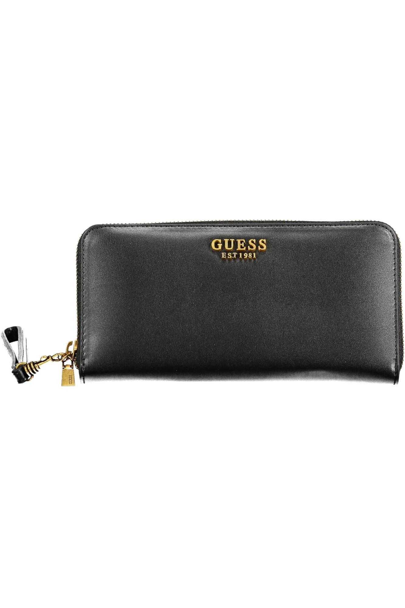 GUESS JEANS Geldbörse, Elegante Damen-Geldbörse in Schwarz mit vielen Fäche günstig online kaufen