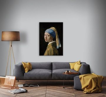 Art for the home Leinwandbild Meisje met de pare, Jan Vermeer