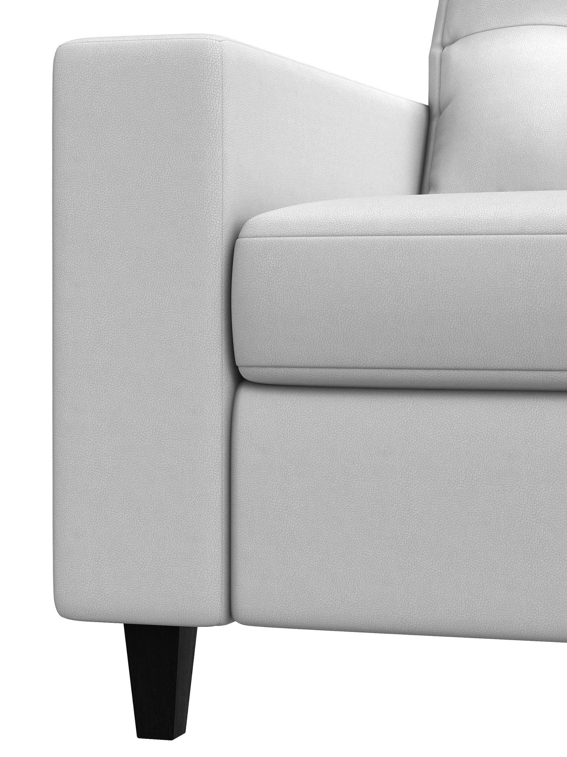 Stylefy Polstergarnitur Armlehnen 2-Sitzer (Set Design, frei bestehend Couchgarnitur), Sofa Linn, aus 3-Sitzer mit Raum stellbar Rückenlehne, und Modern (2-tlg), Sofa, und im