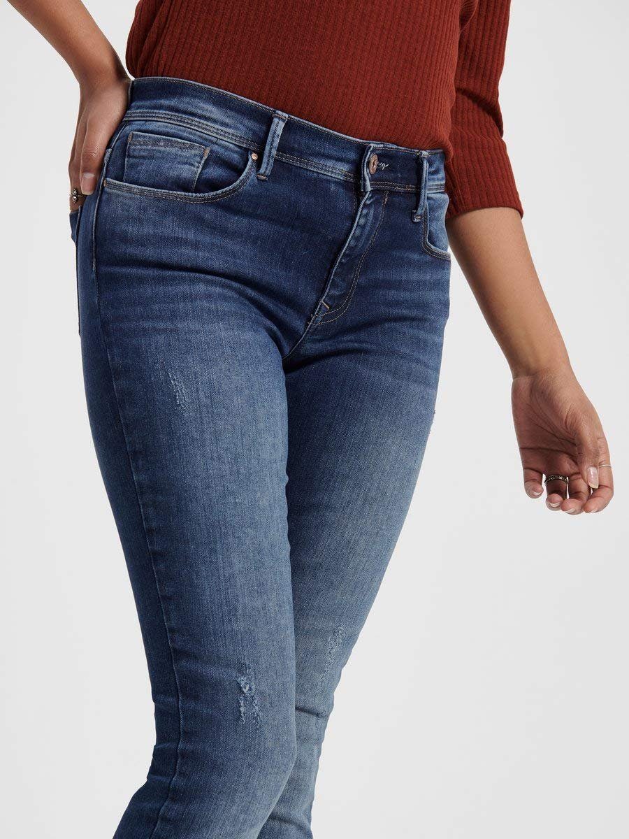 ONLY blau 5-Pocket-Jeans regular (1-tlg)