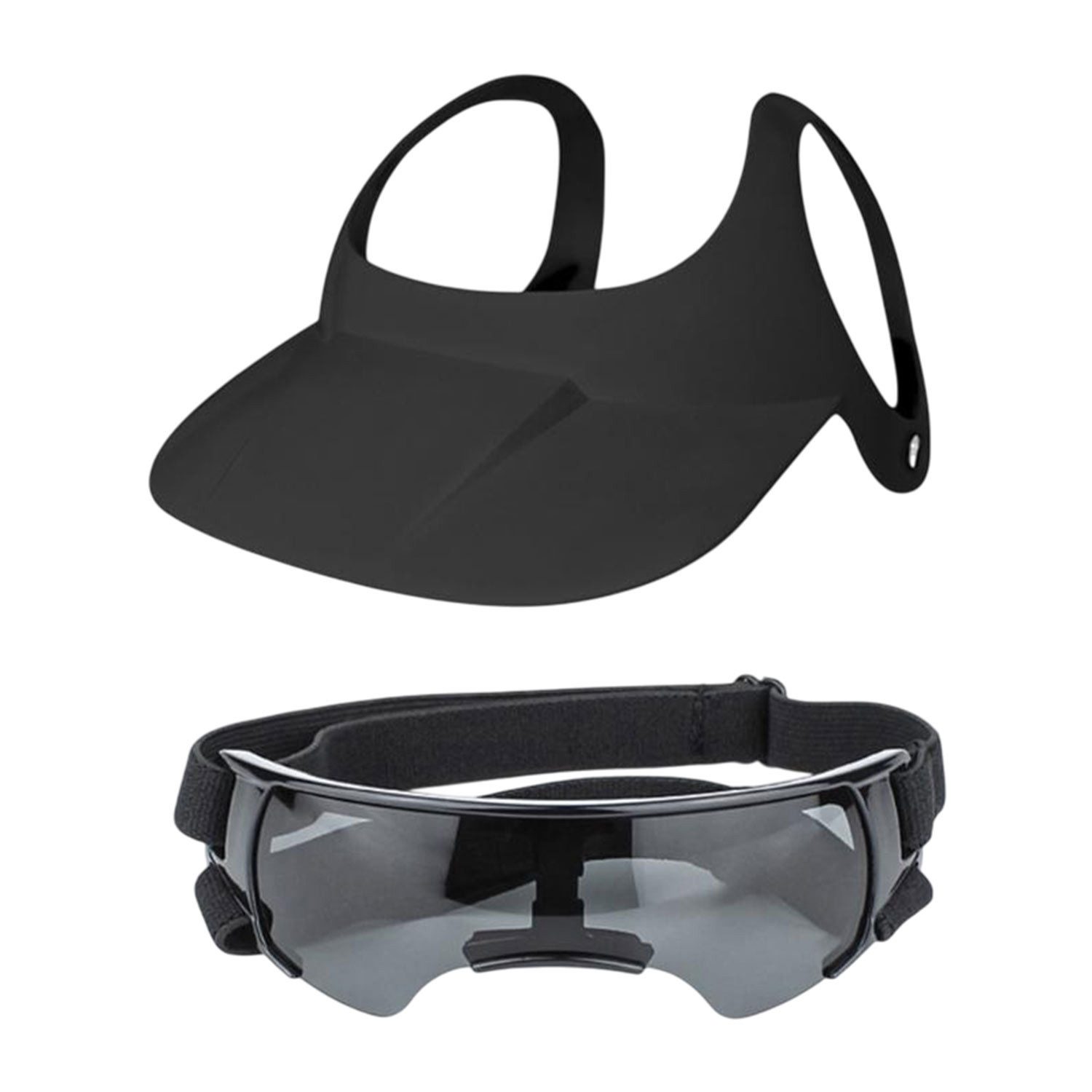 Refttenw Hundekostüm Verstellbare Haustierbrille,Hutset,Sonnenschutz,Haustierzubehör