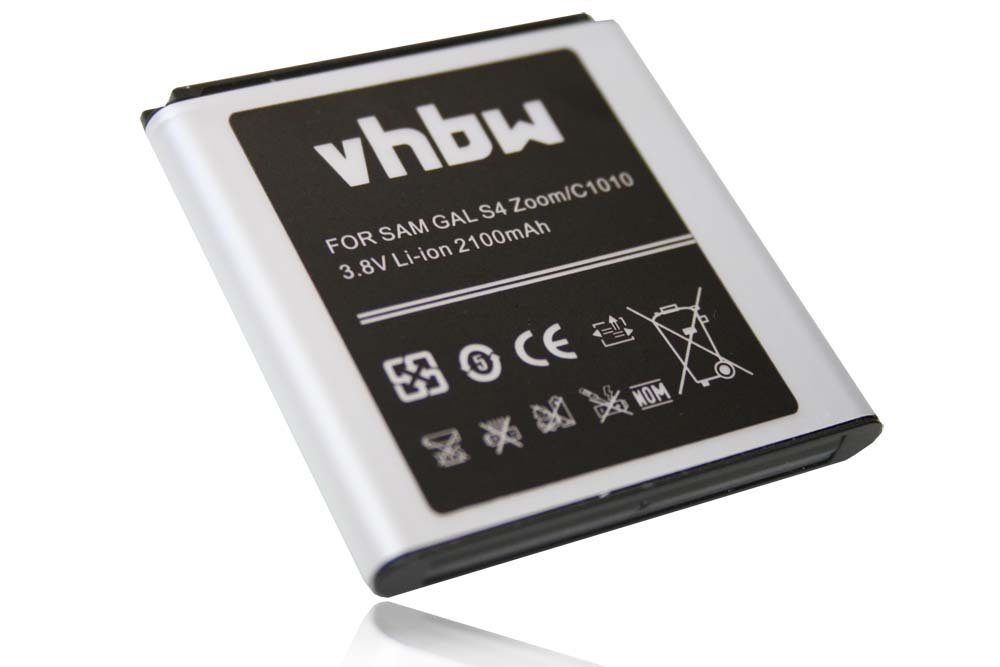vhbw passend für Samsung Galaxy SM-C105K, SM-C105, SM-C1010, mAh SM-C105A, 2100 Smartphone-Akku