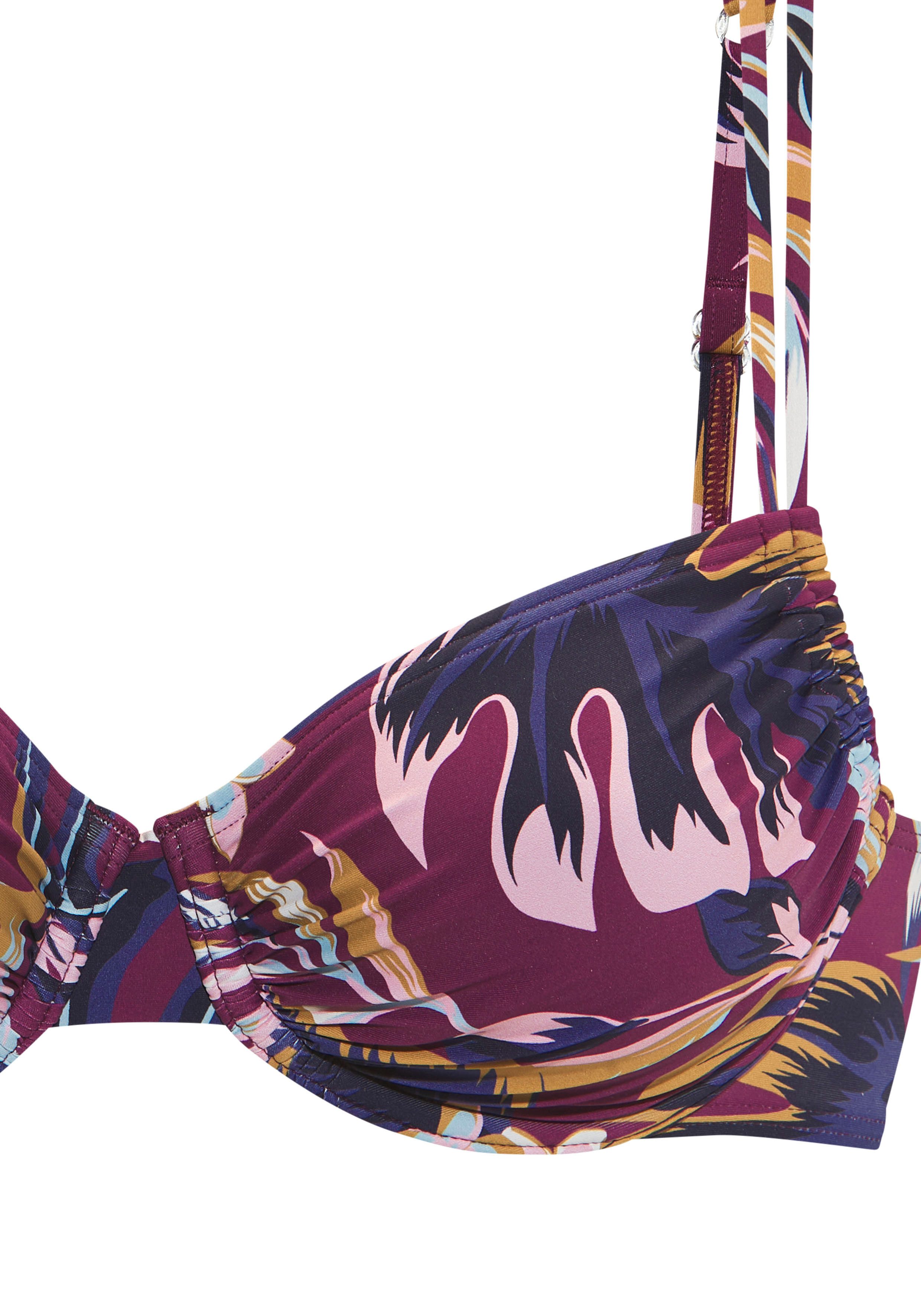 LASCANA Bügel-Bikini-Top Odetta, im floralen Design