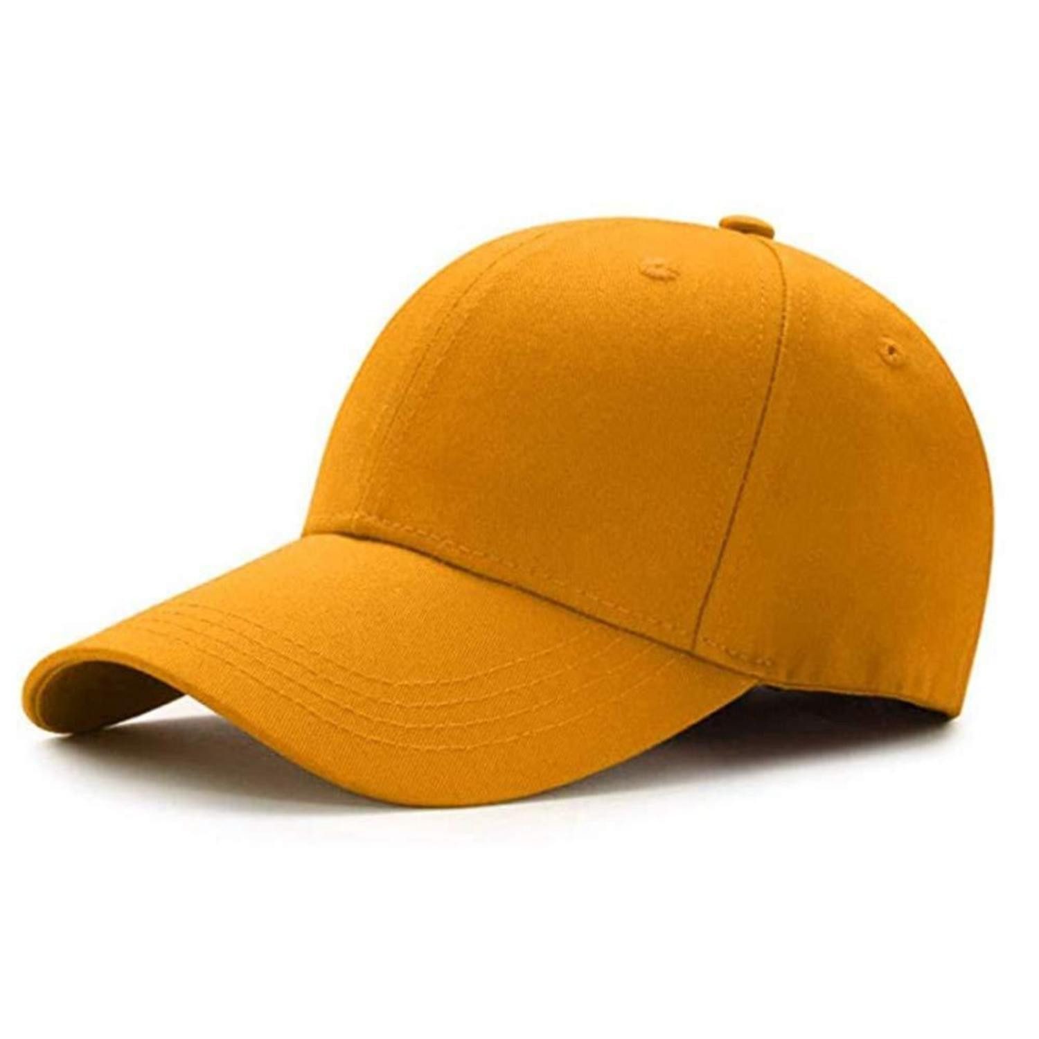 Snapback Cap Baseballcap Snapback Junge Mädchen einstellbar Baumwolle 47-54 cm Gelb