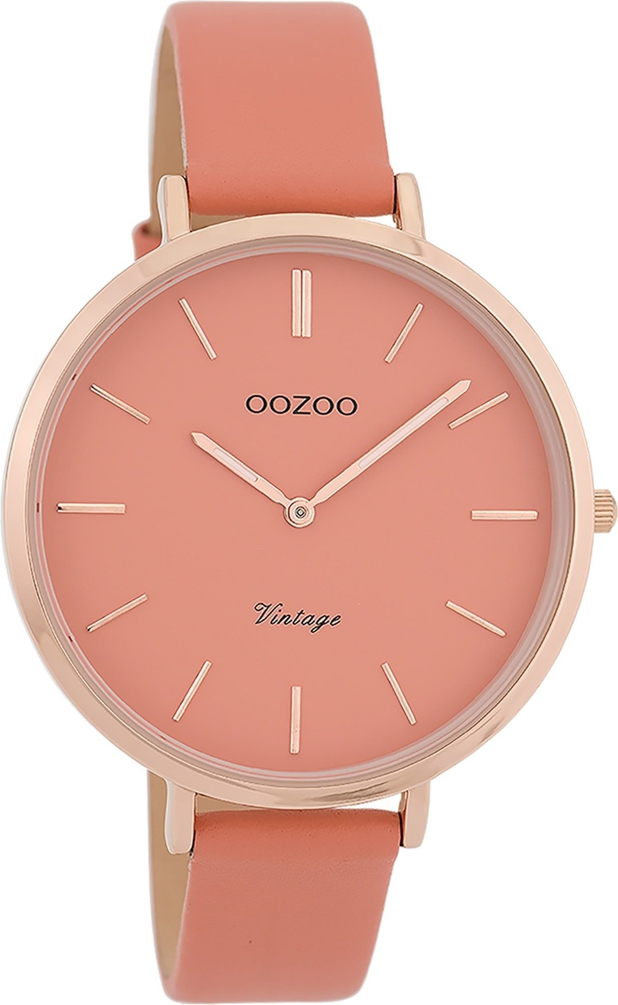 Quarzuhr Oozoo Damen Armbanduhr Vintage Series