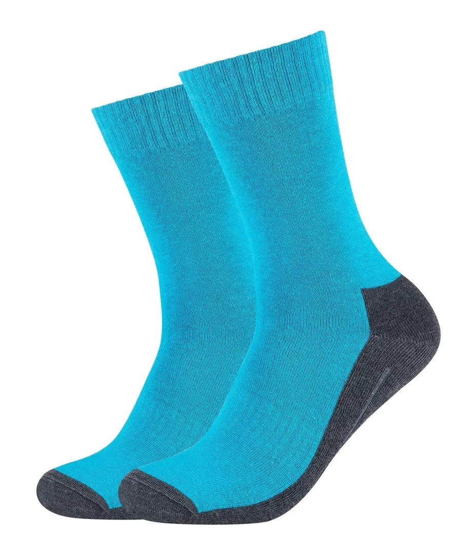 Basicsocken Camano Sportsocks 2P turquoise
