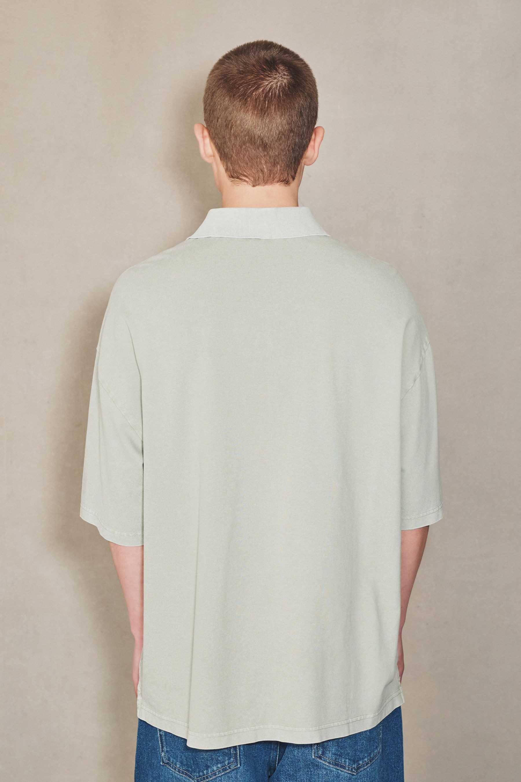 Next Poloshirt EDIT Poloshirt mit Waschung (1-tlg)