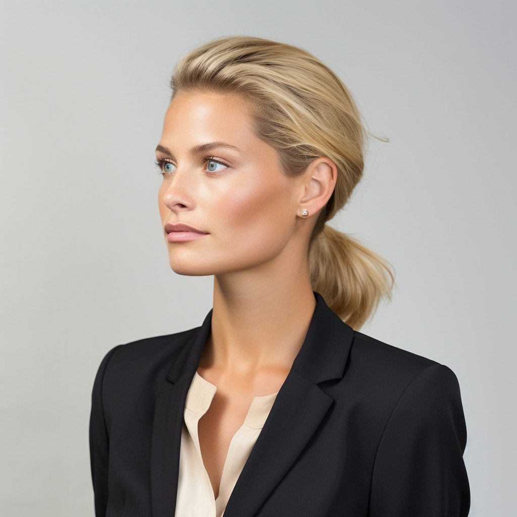 LÖB Paar Ohrstecker 925 Silber Ohrringe Viereck Zirkonia Stein Ohrstecker S günstig online kaufen