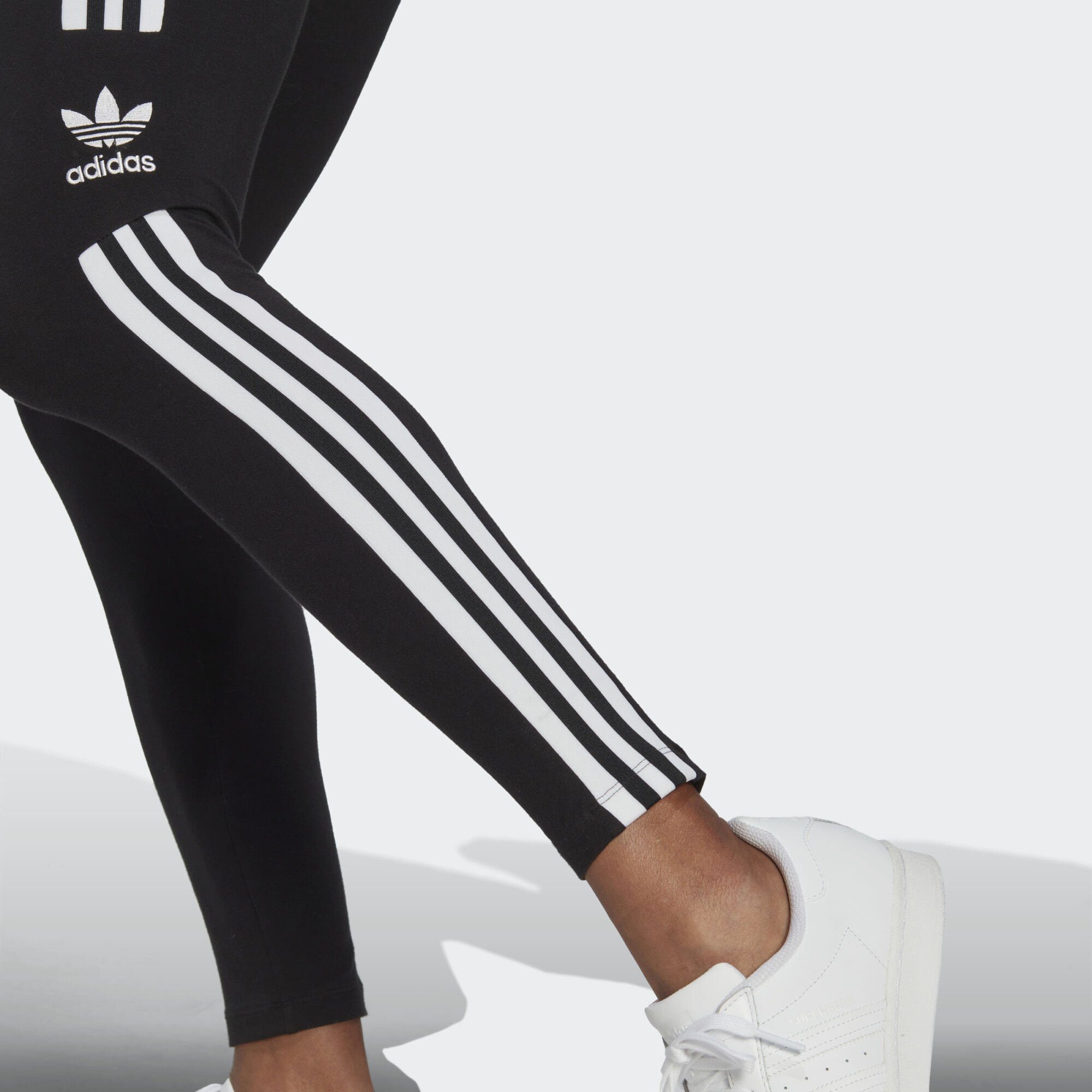 LOUNGEWEAR Leggings LEGGINGS schwarz adidas Originals TREFOIL