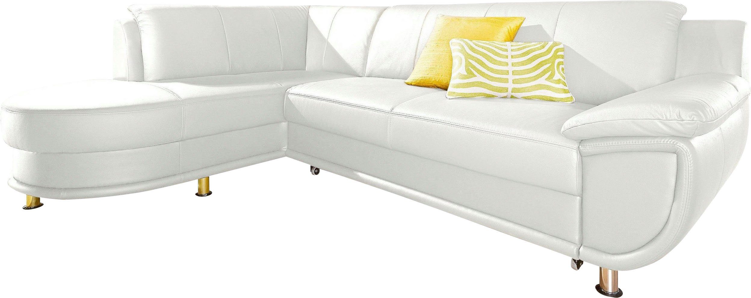TRENDMANUFAKTUR Ecksofa Rondo, zeitlos und elegant, günstig online kaufen