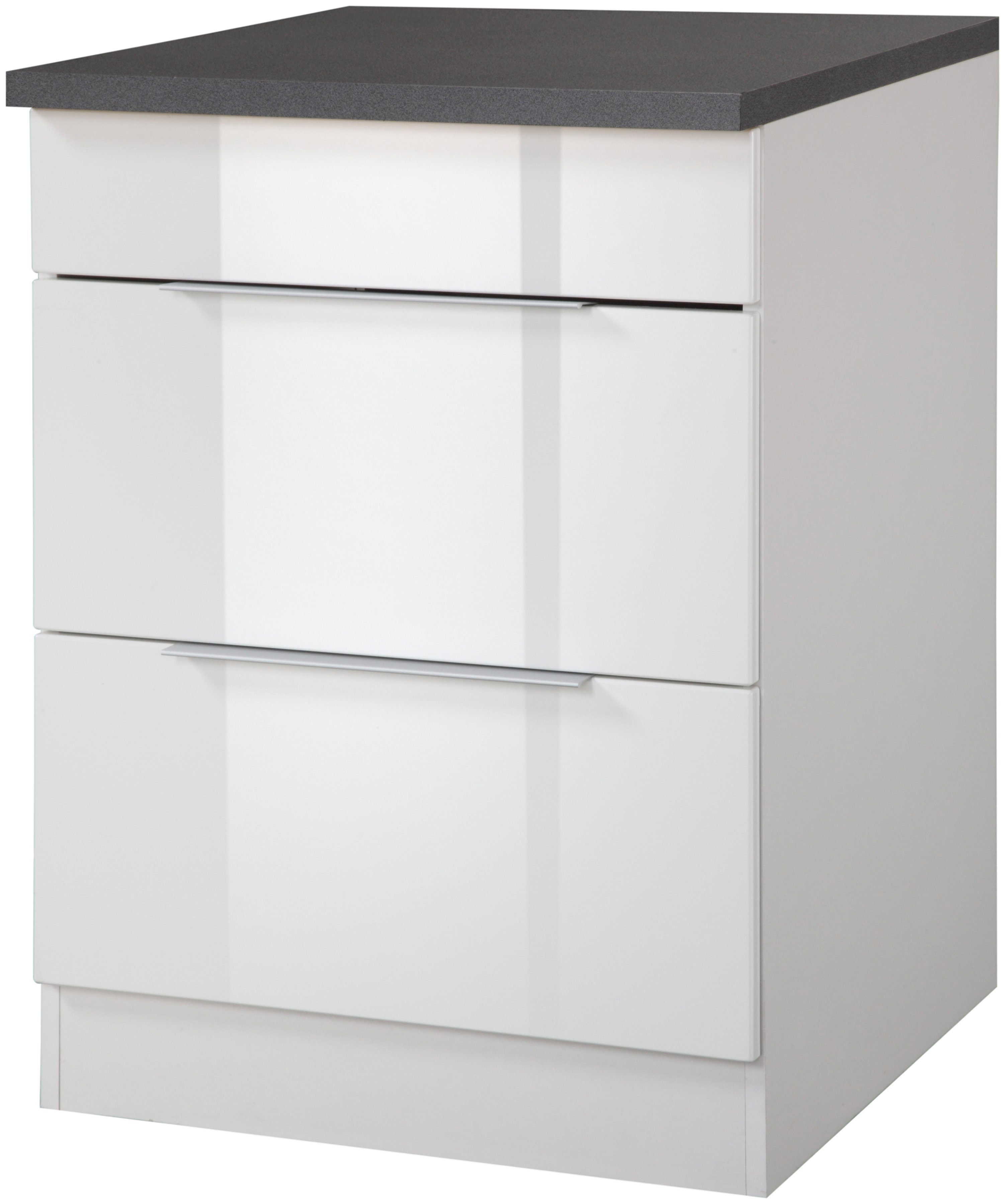KOCHSTATION Kochfeldumbauschrank KS-Brindisi 60 cm breit, für autarkes Kochfeld